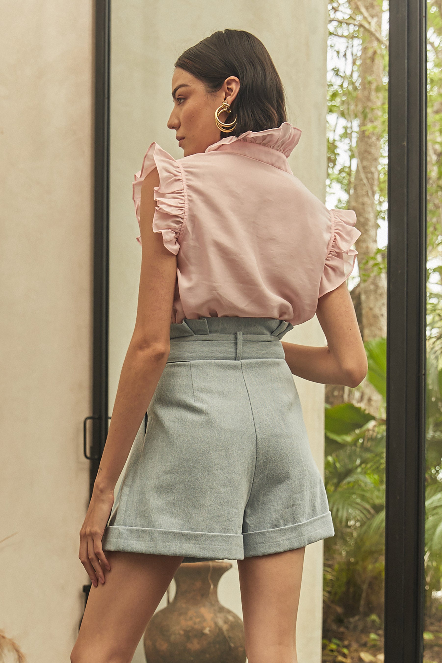 Marfa Top - Pink Organza