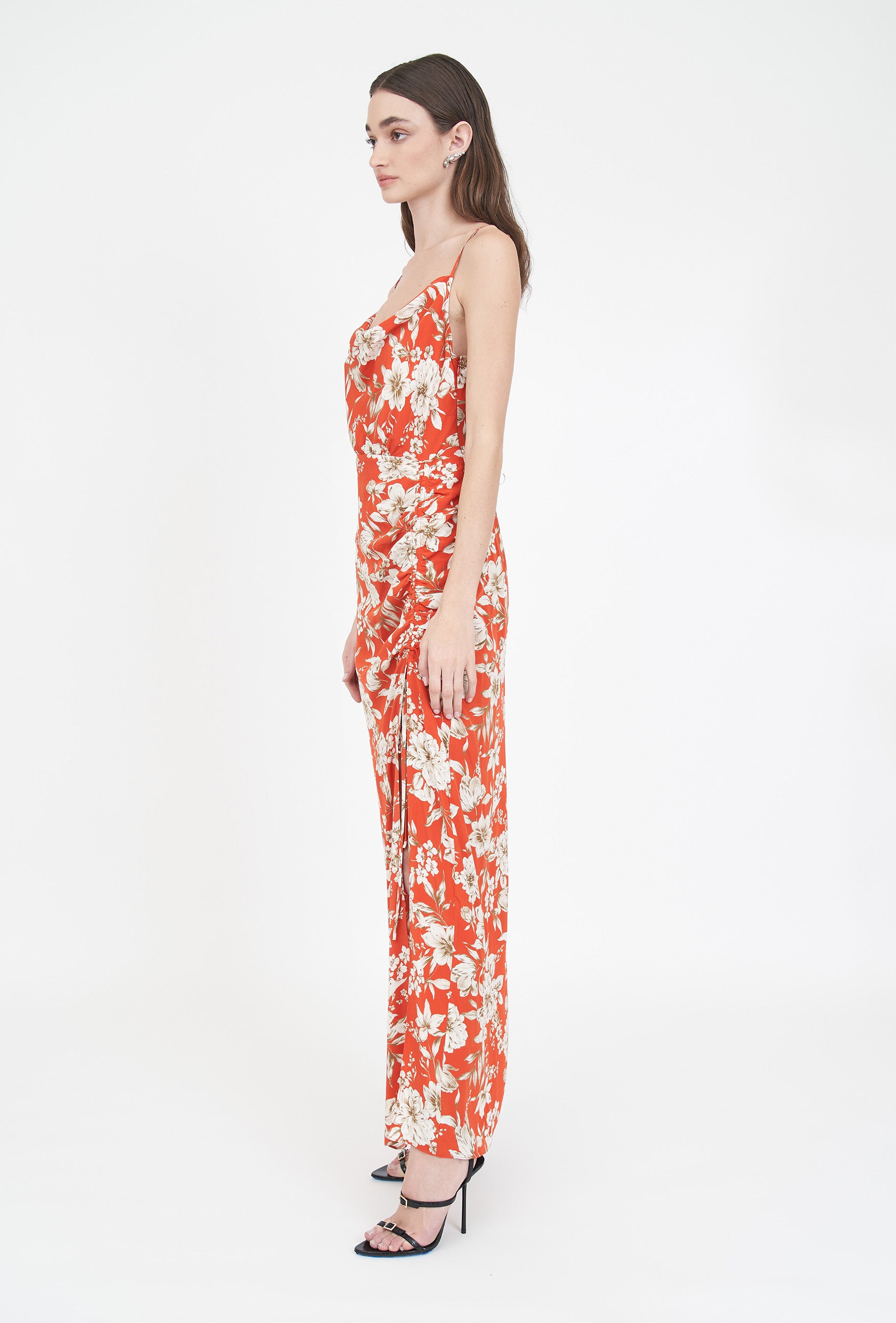 Claude Dress - Red Magnolia