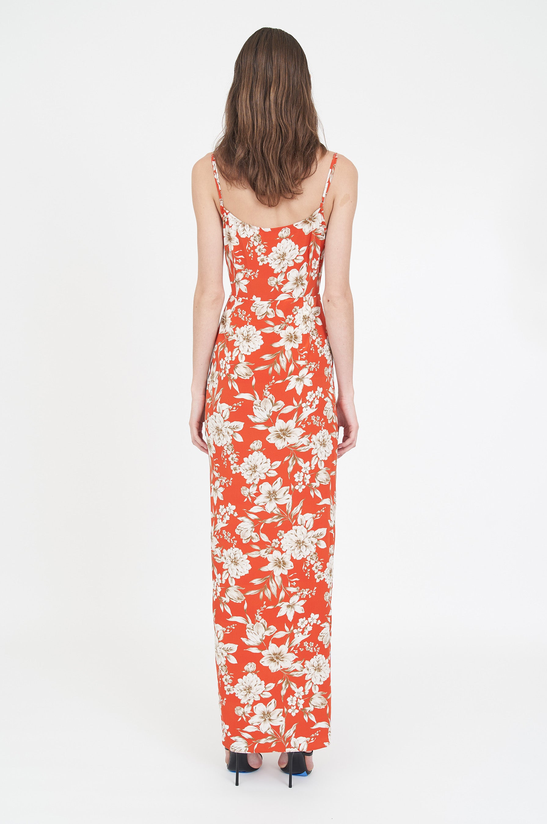 Claude Dress - Red Magnolia