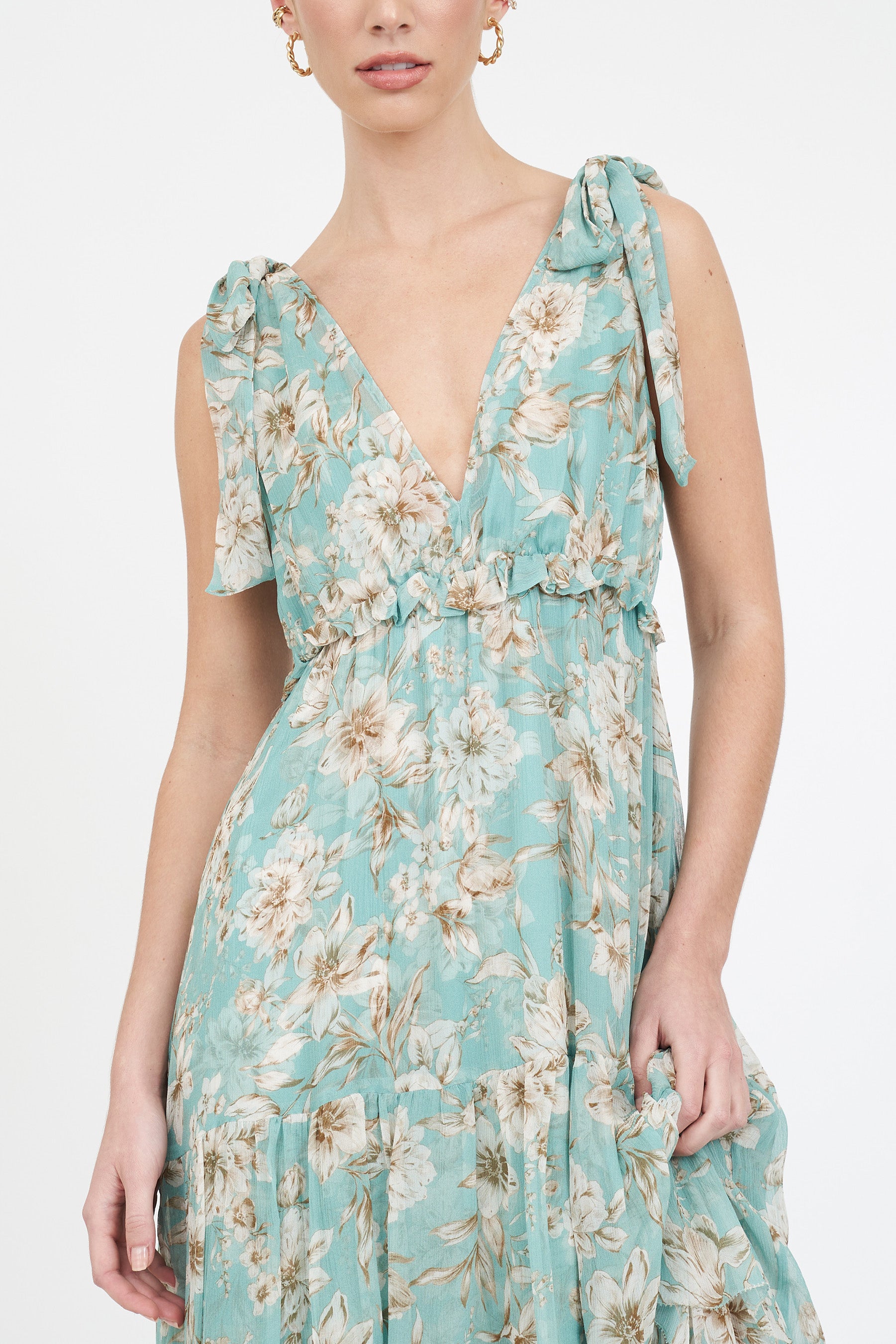 Alexa Dress - Turquoise Magnolia
