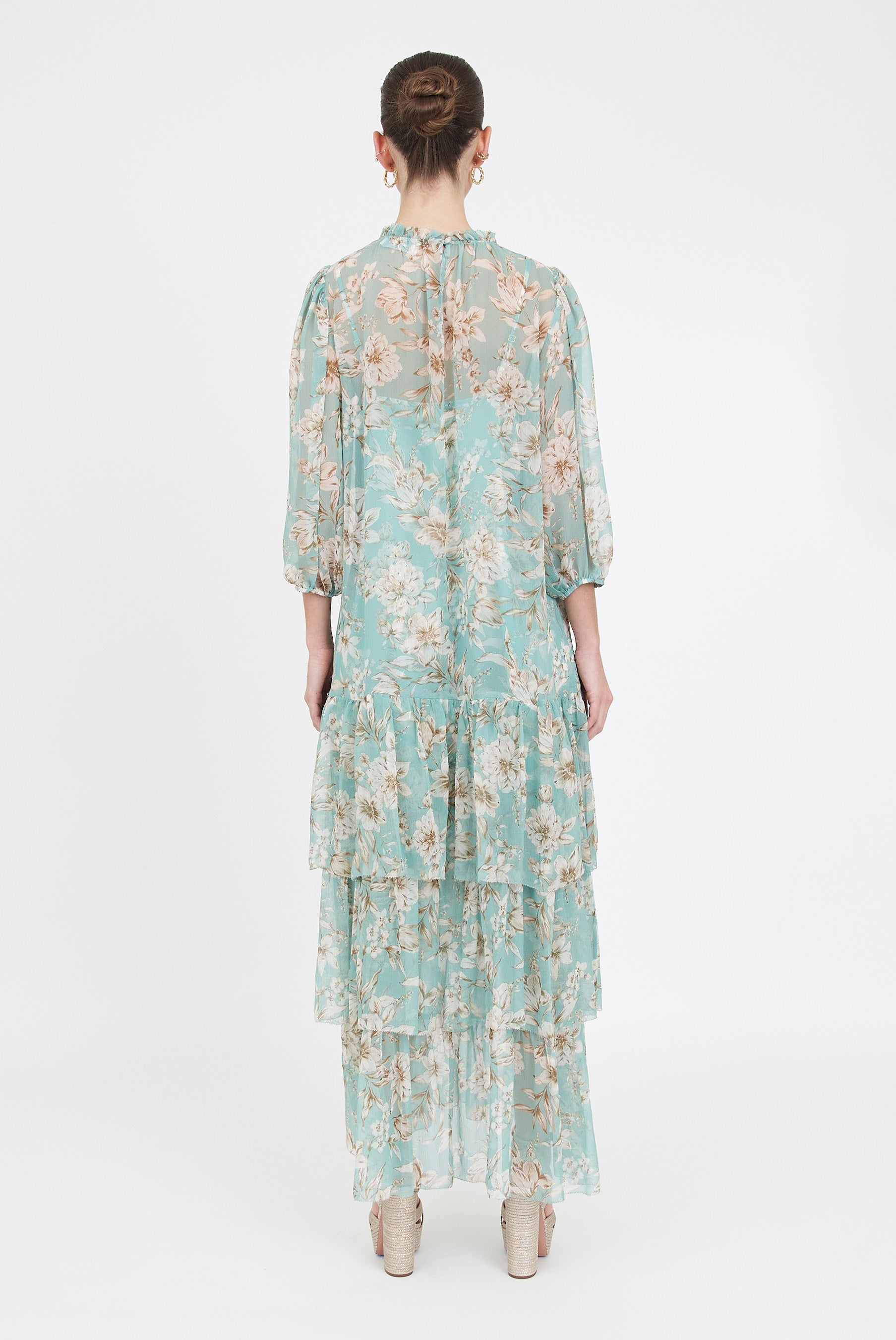 Sara Dress - Turquoise Magnolia