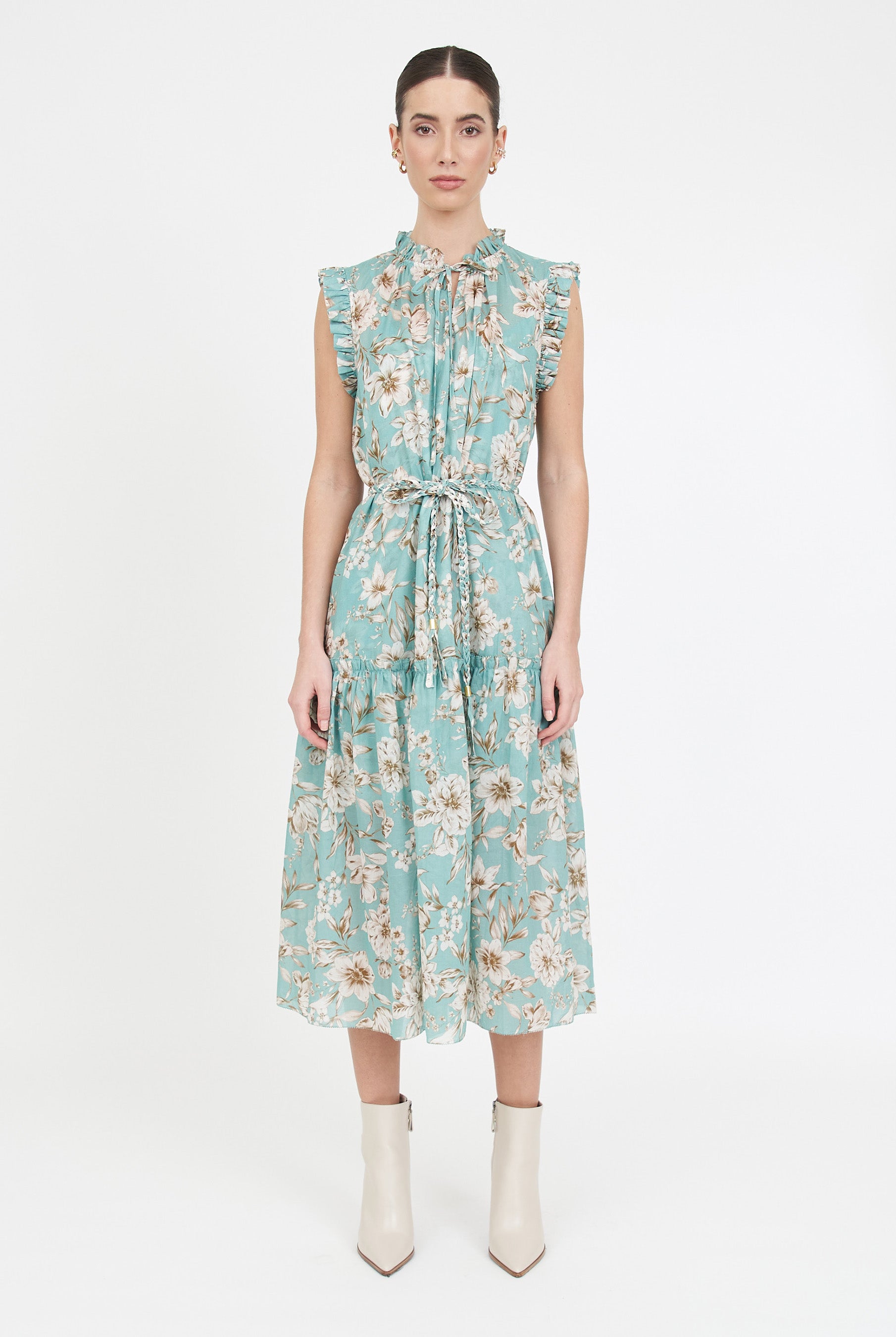 Willow Dress - Turquoise Magnolia