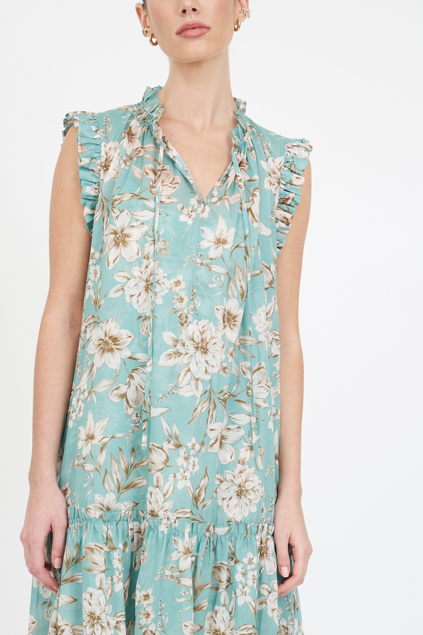 Willow Dress - Turquoise Magnolia