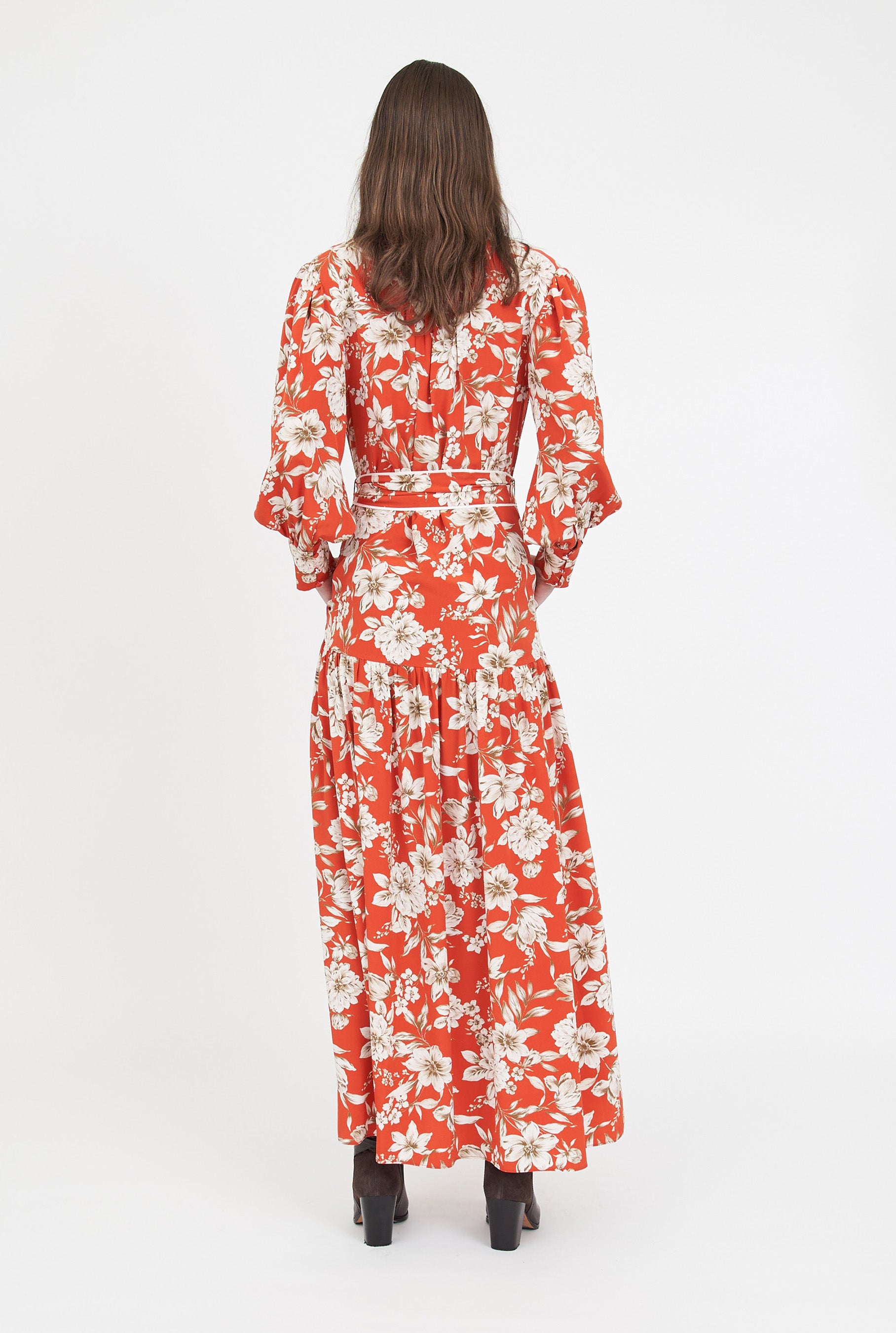 Layla Dress - Red Magnolia