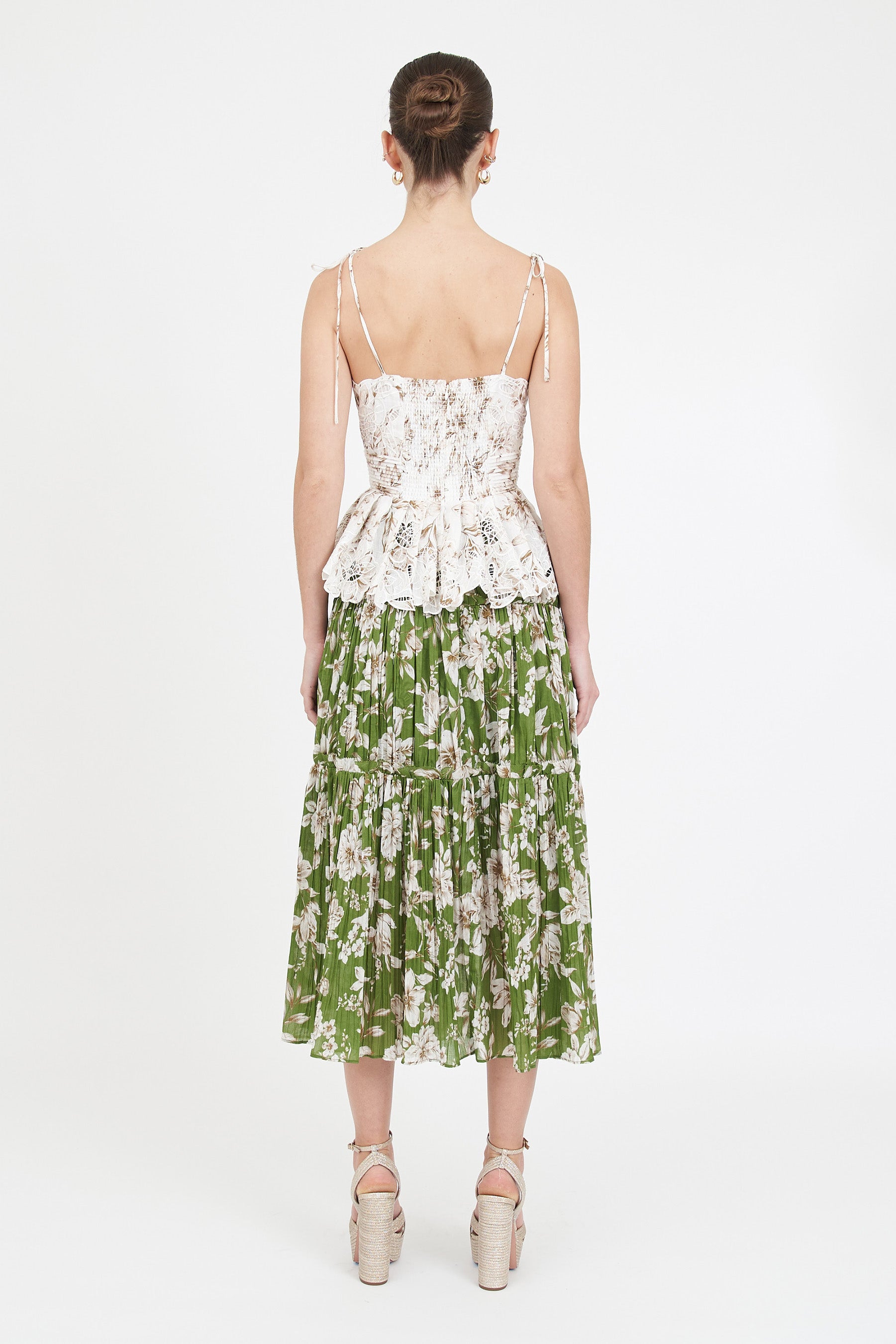 Lora Skirt - Green Magnolia