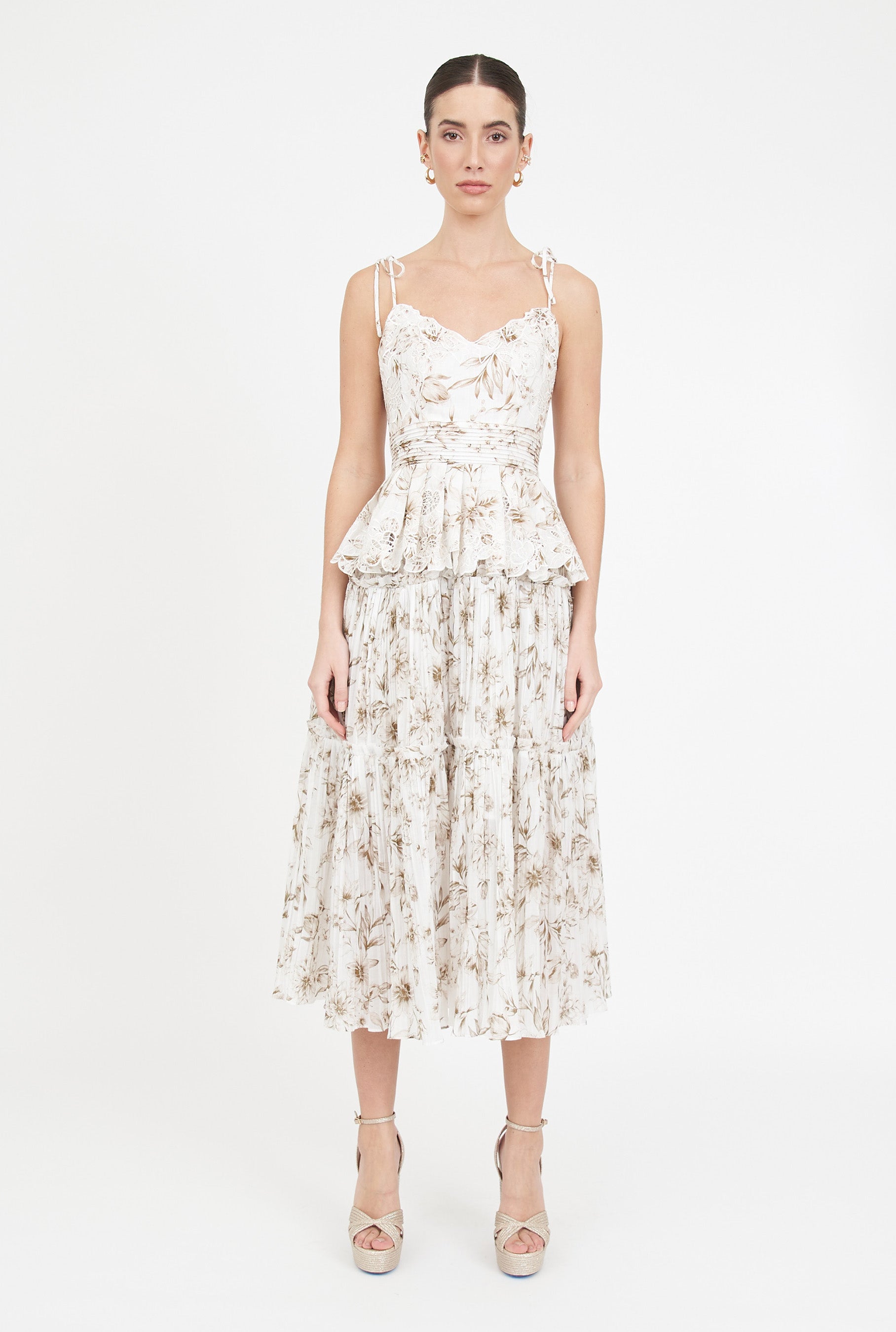 Lora Skirt - Ivory Magnolia
