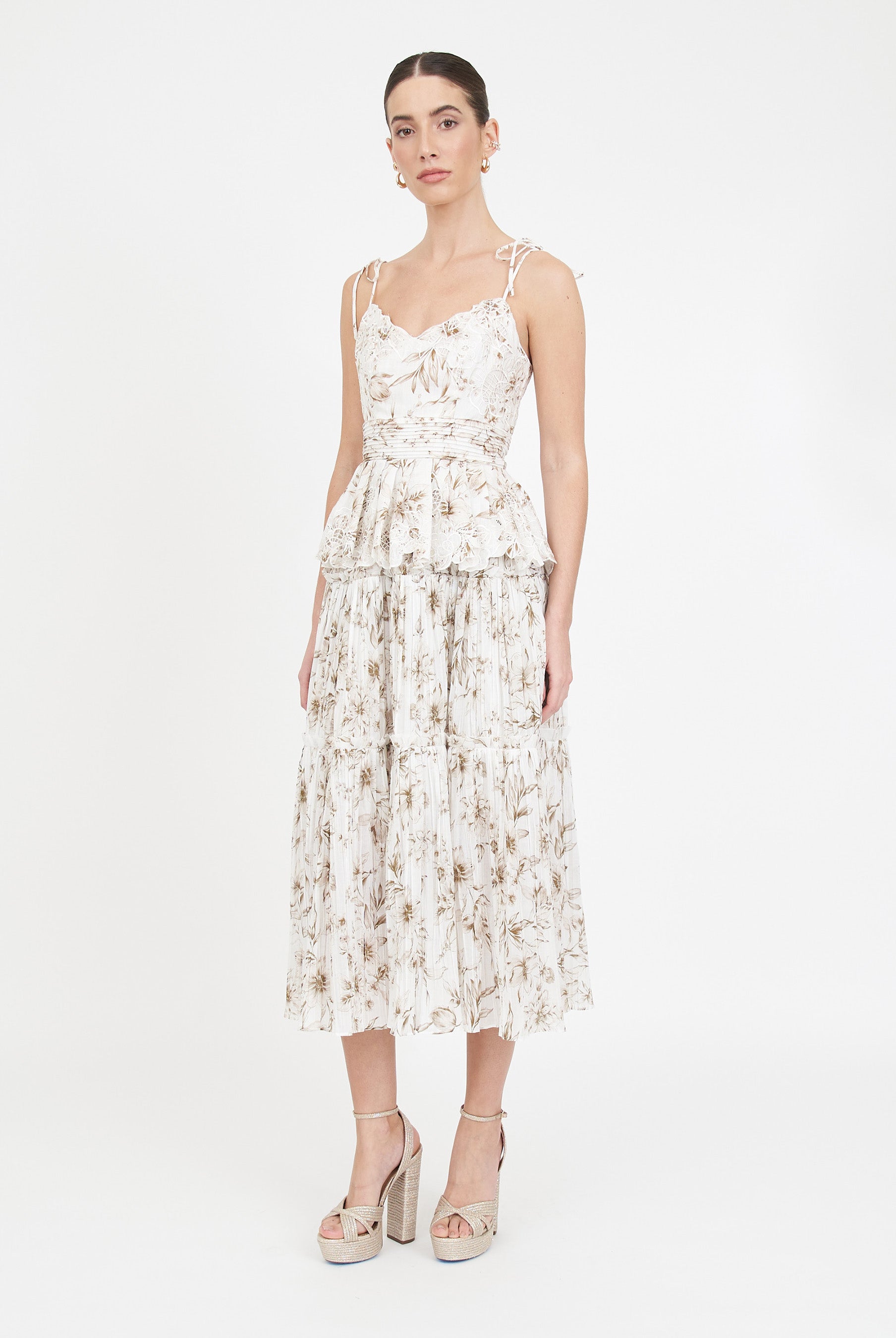 Lora Skirt - Ivory Magnolia