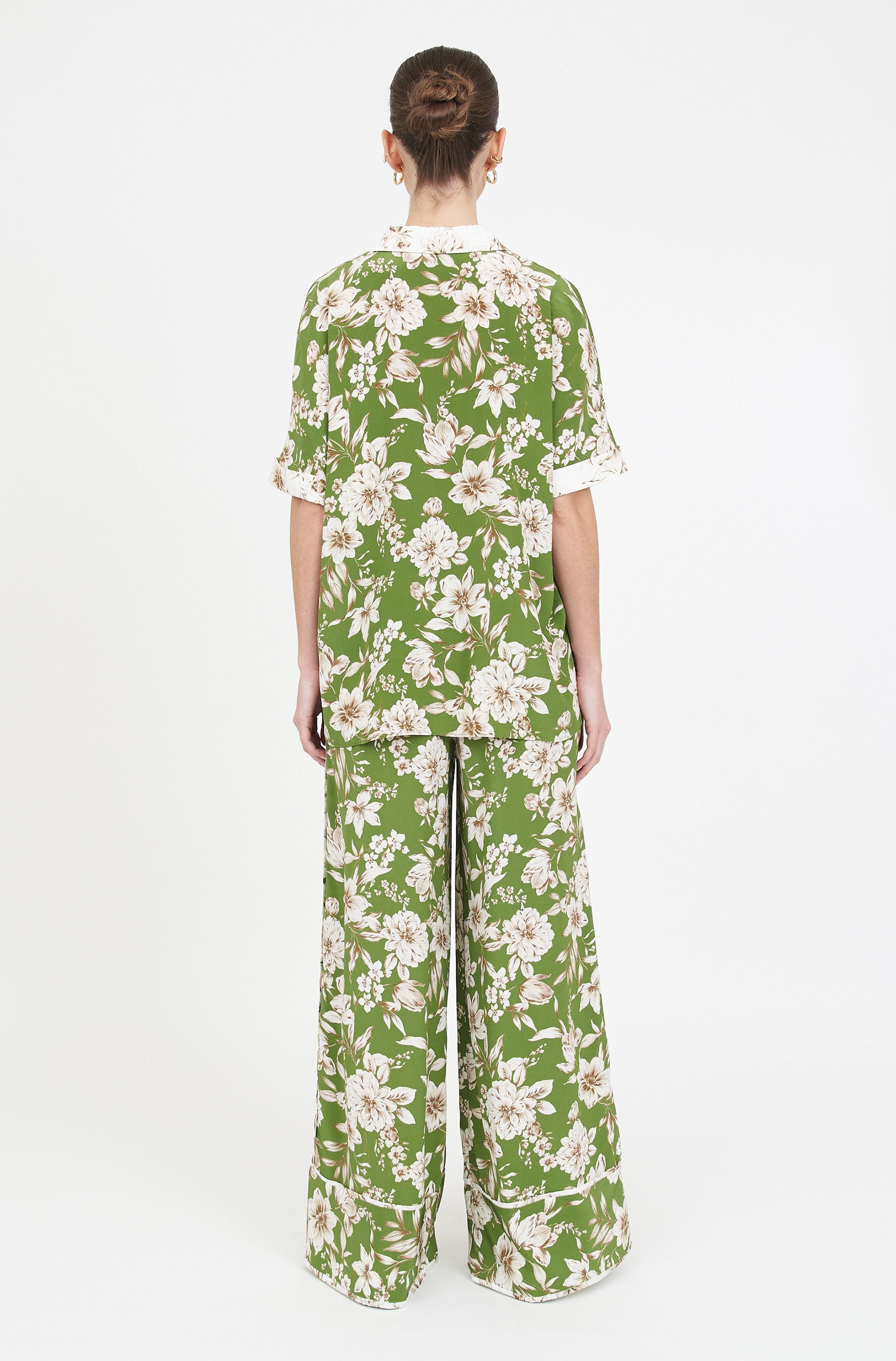 Valen Pant - Green Magnolia