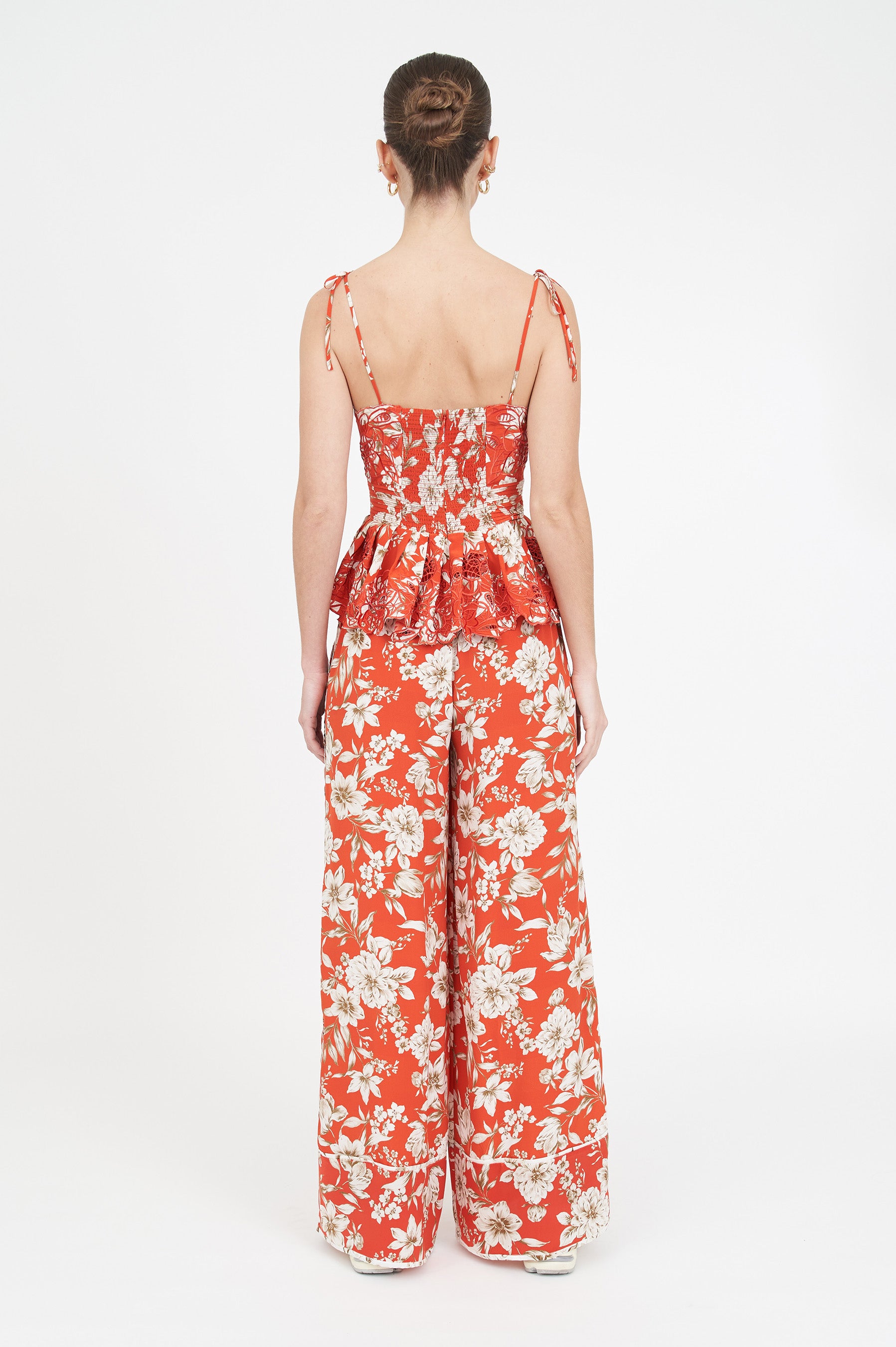 Valen Pant - Red Magnolia
