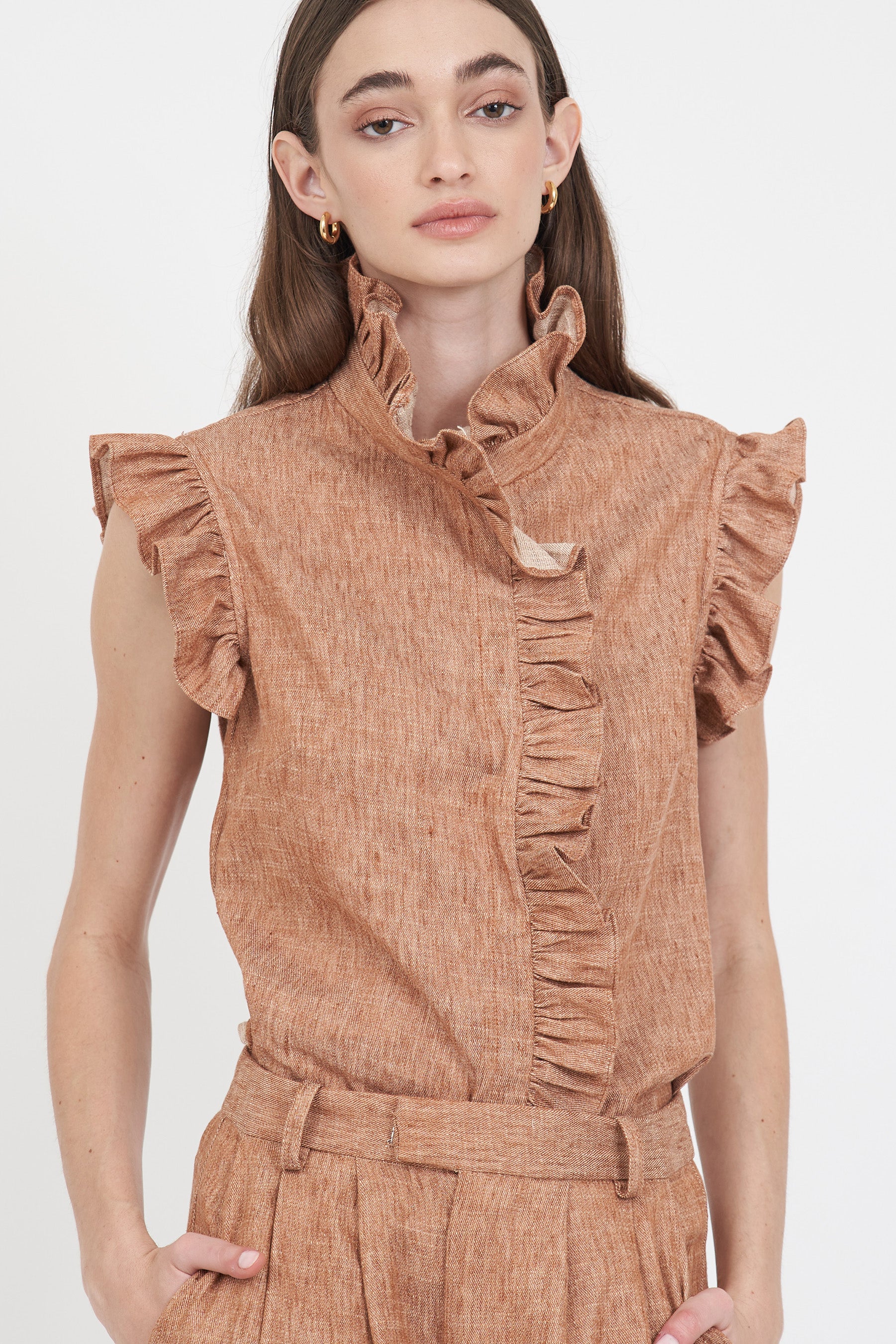Marfa Top - Clay