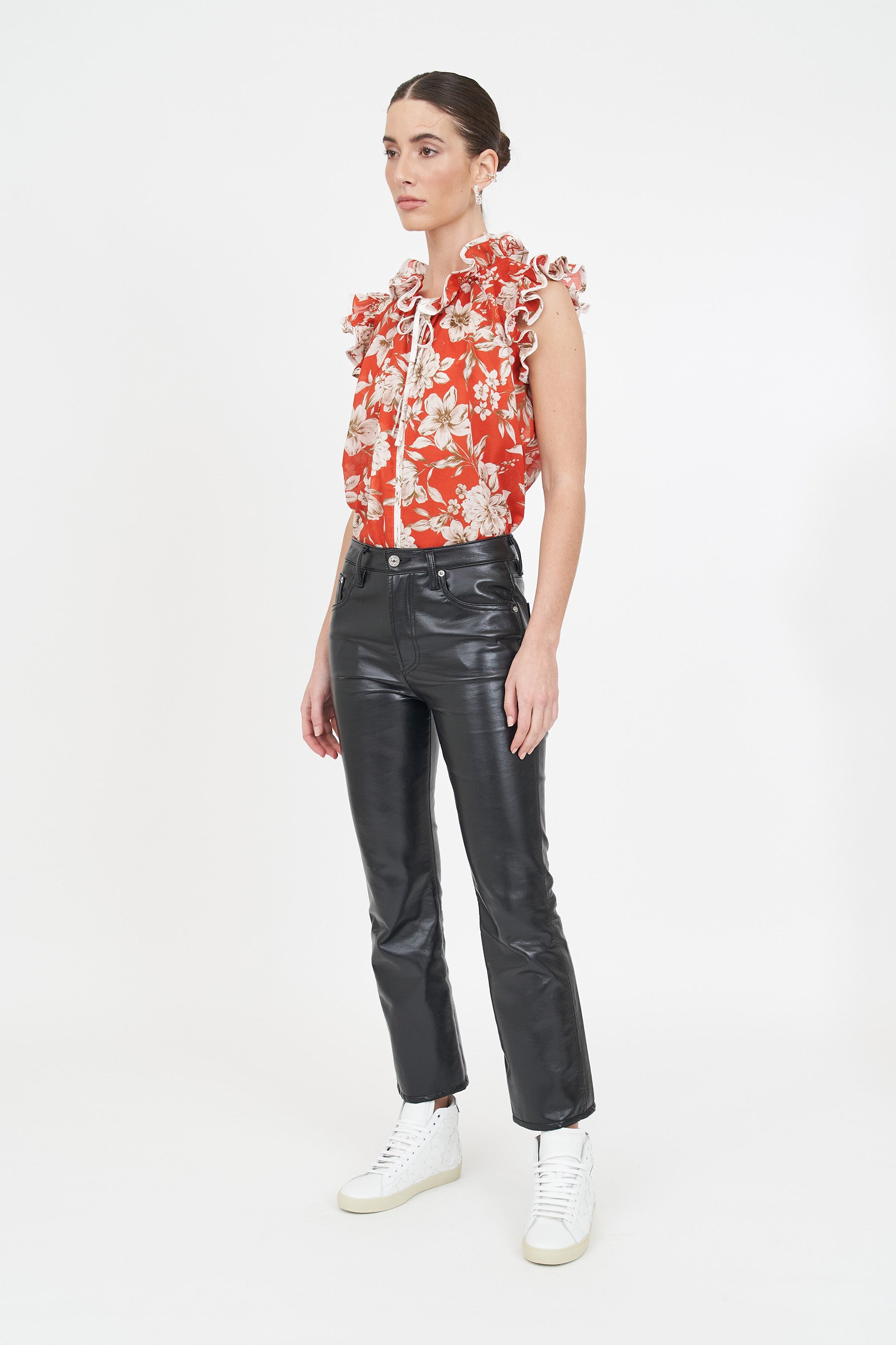 Nadya Top - Red Magnolia