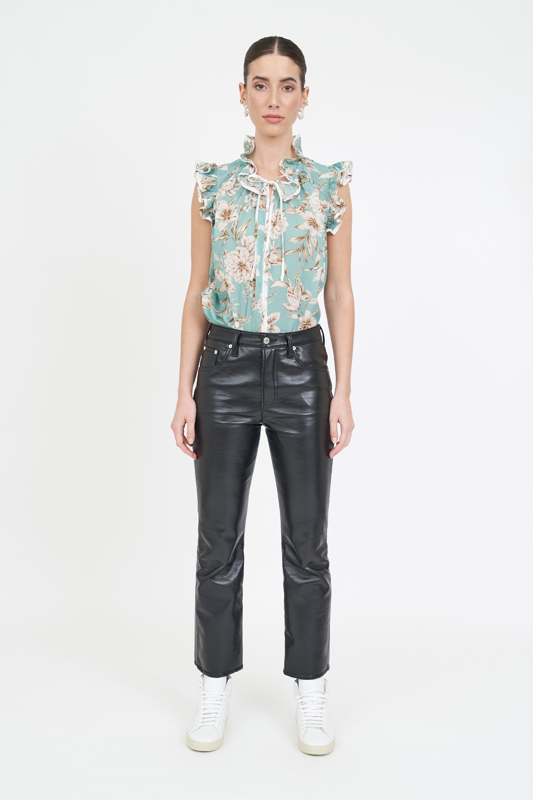 Nadya Top - Turquoise Magnolia
