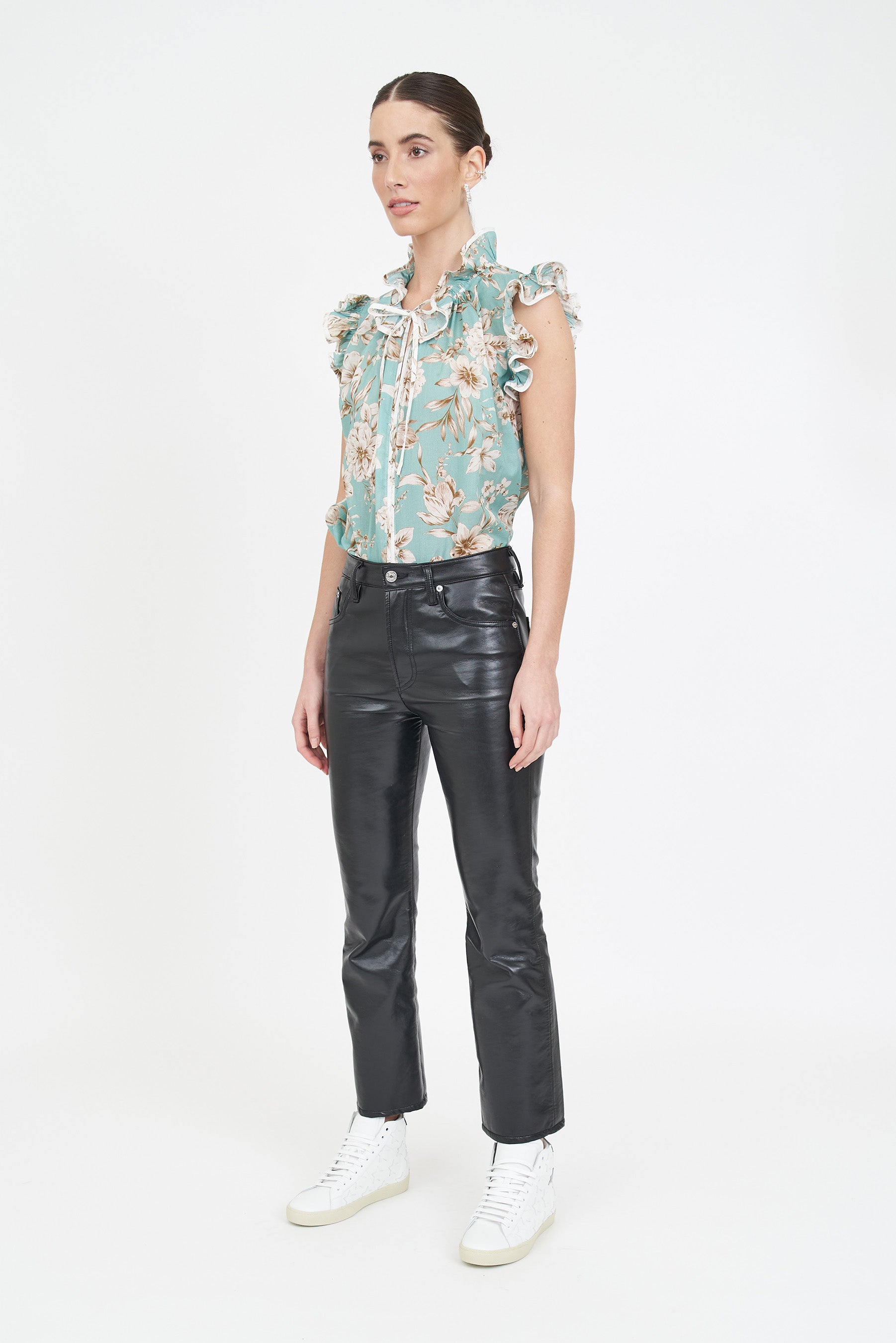 Nadya Top - Turquoise Magnolia