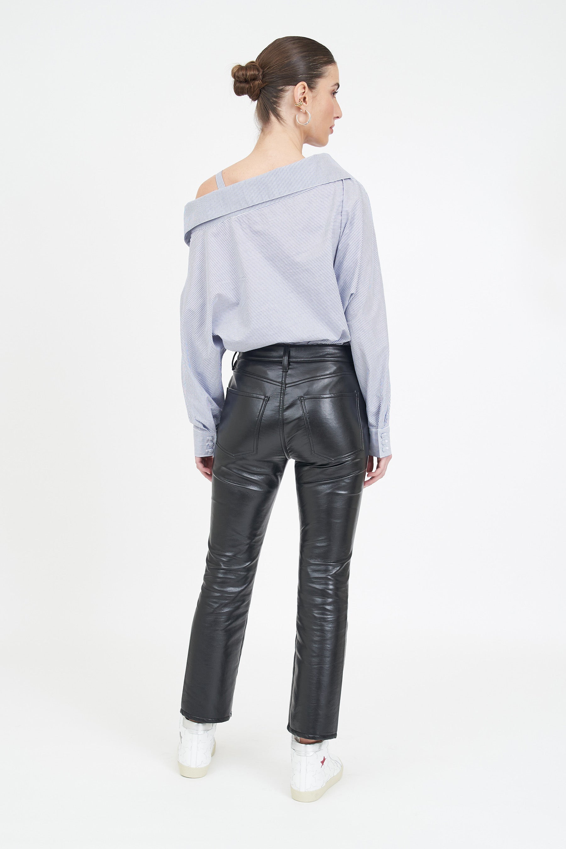 Dasha Top - Blue Stripe