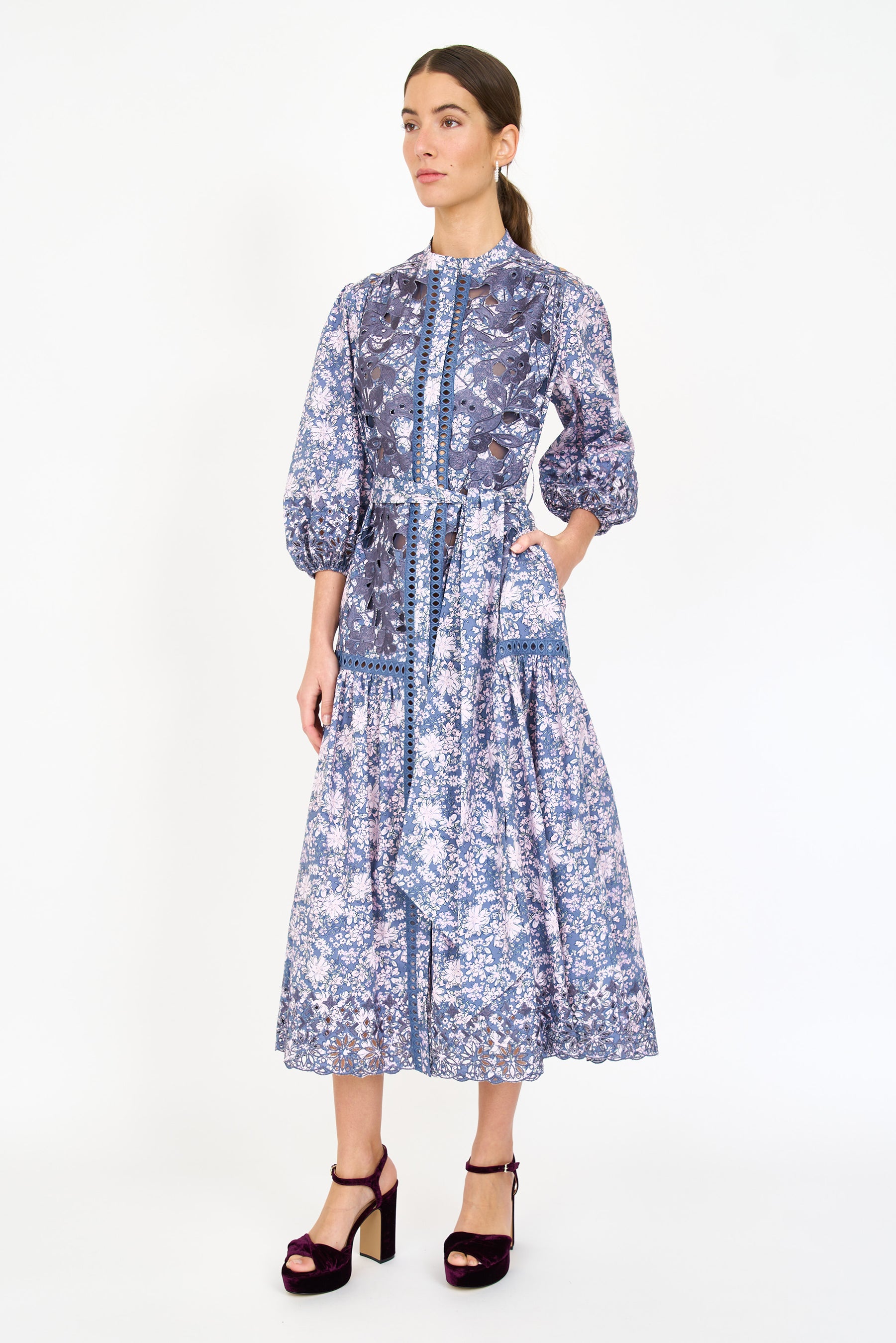 Sasha Dress - Slate Beaudet