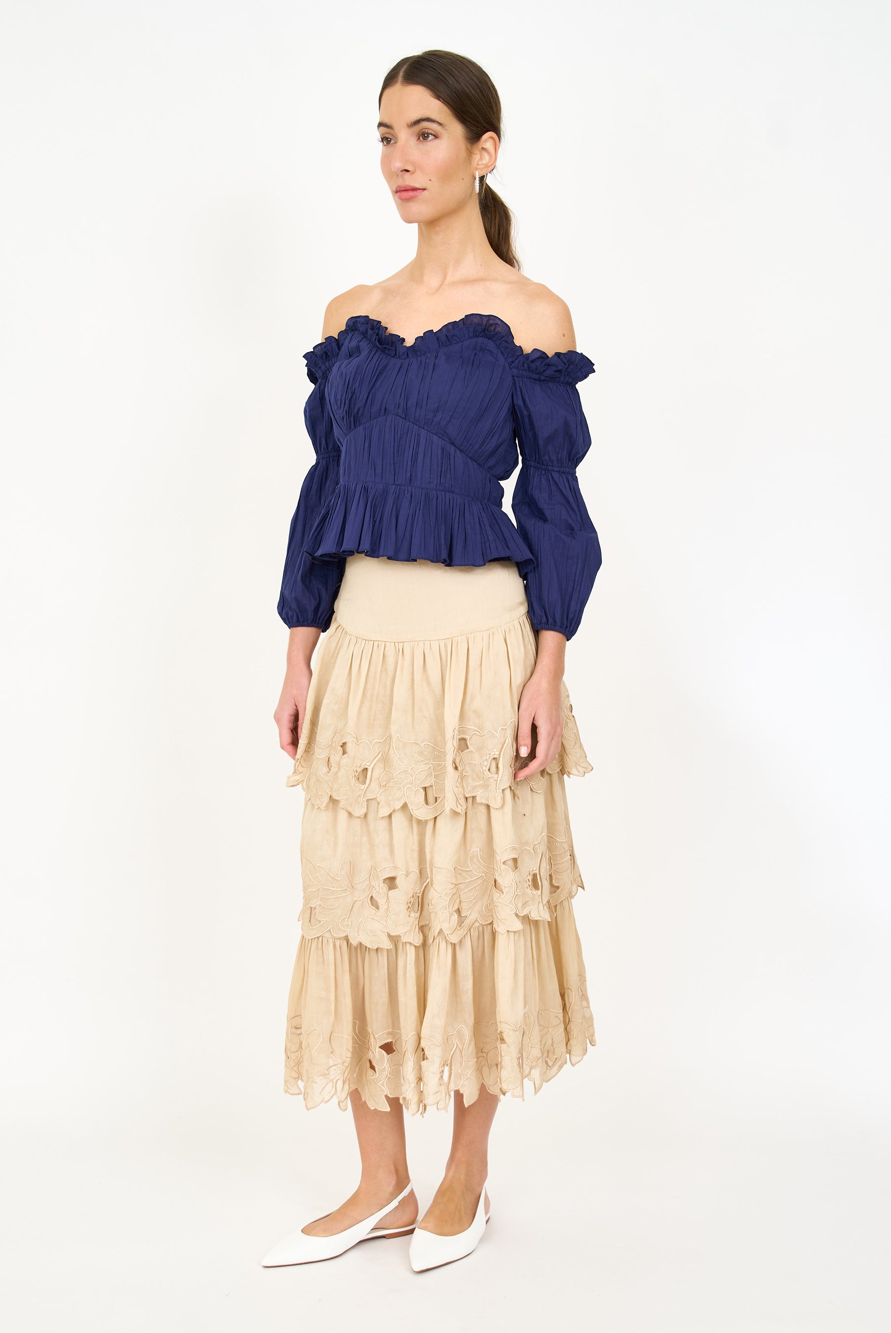 Etta Skirt - Champagne