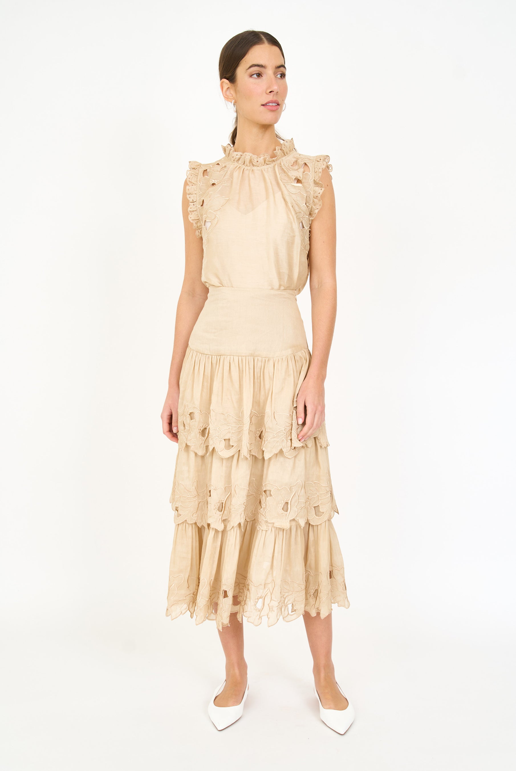 Etta Skirt - Champagne