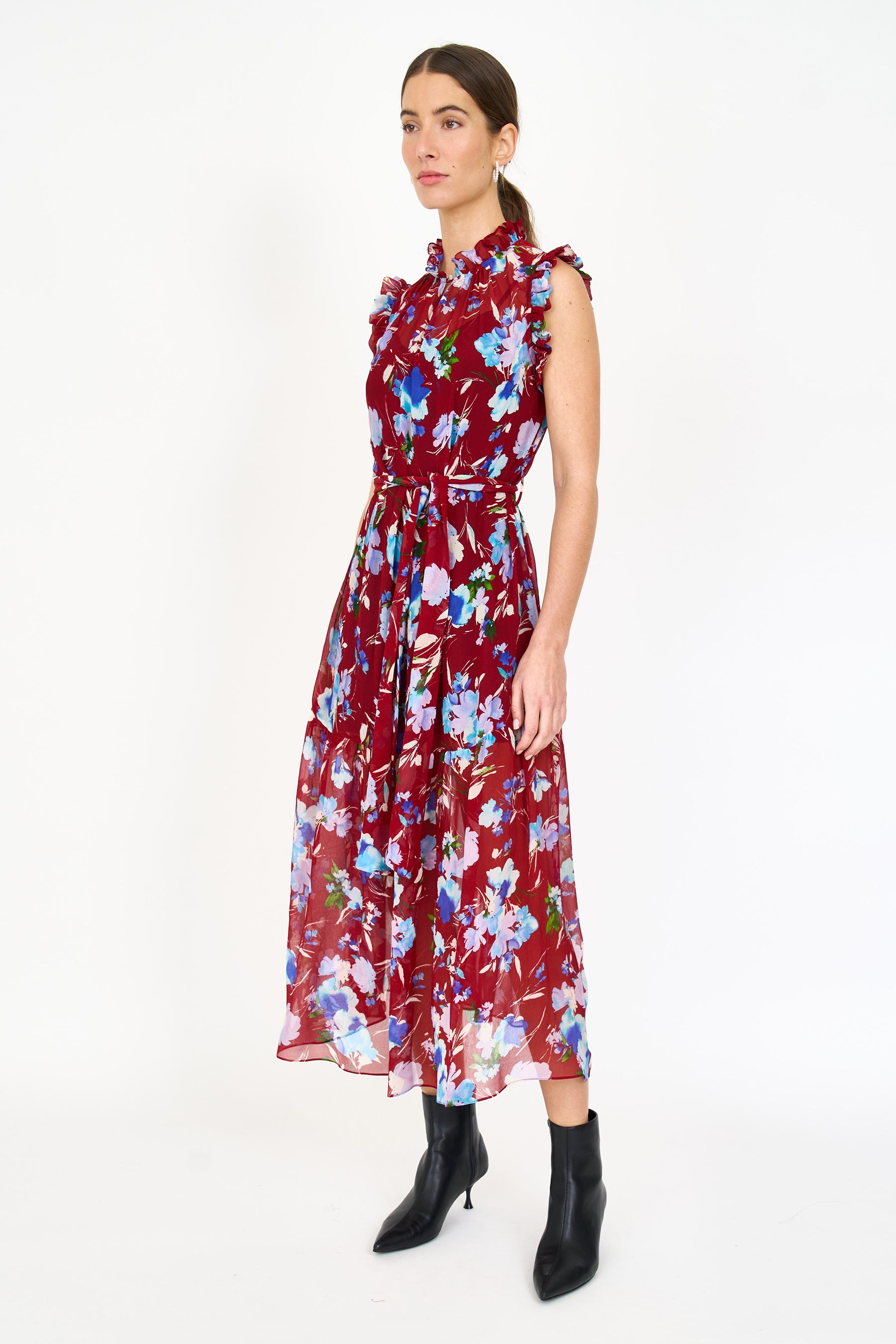 Willow Dress - Crimson Fleur