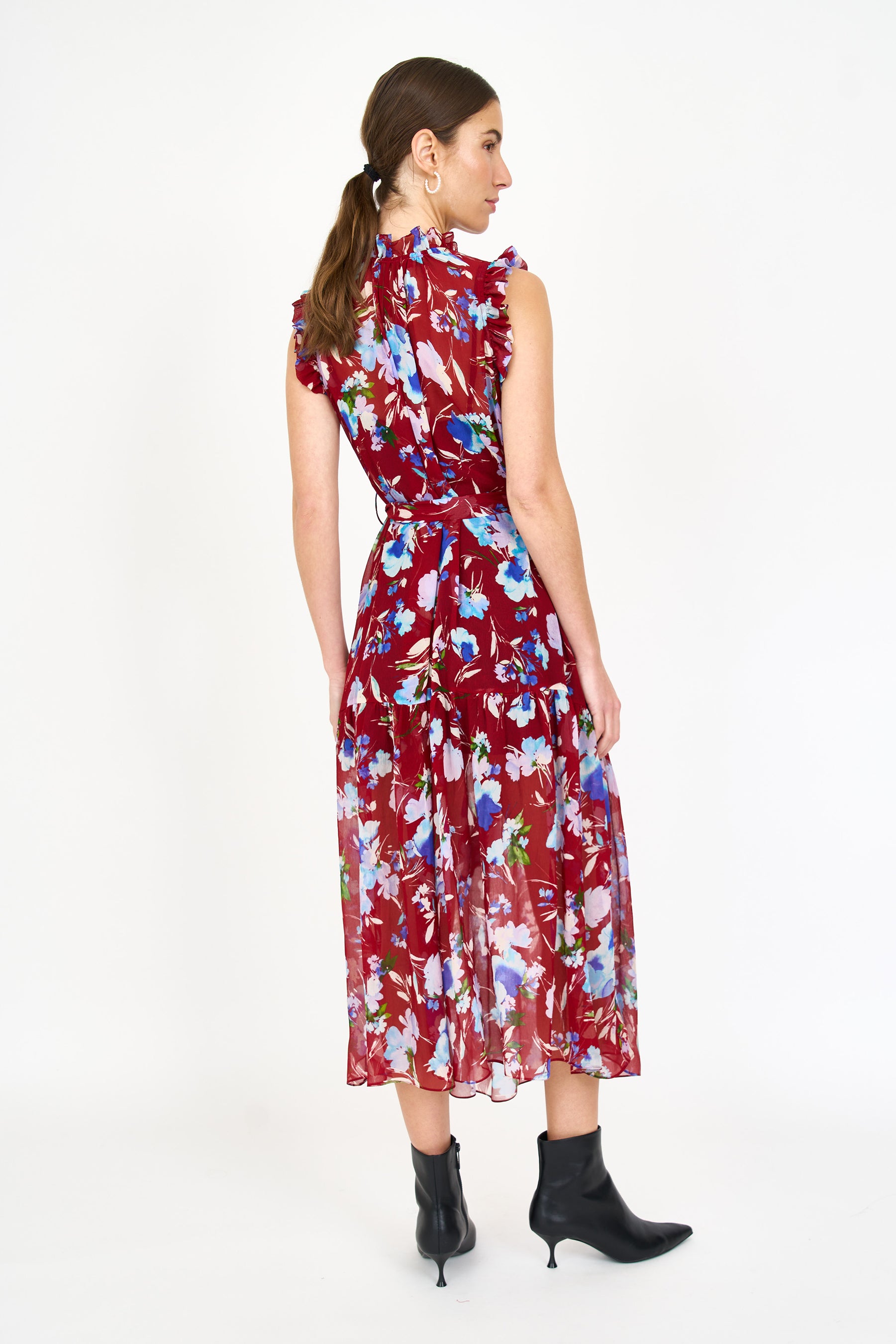 Willow Dress - Crimson Fleur