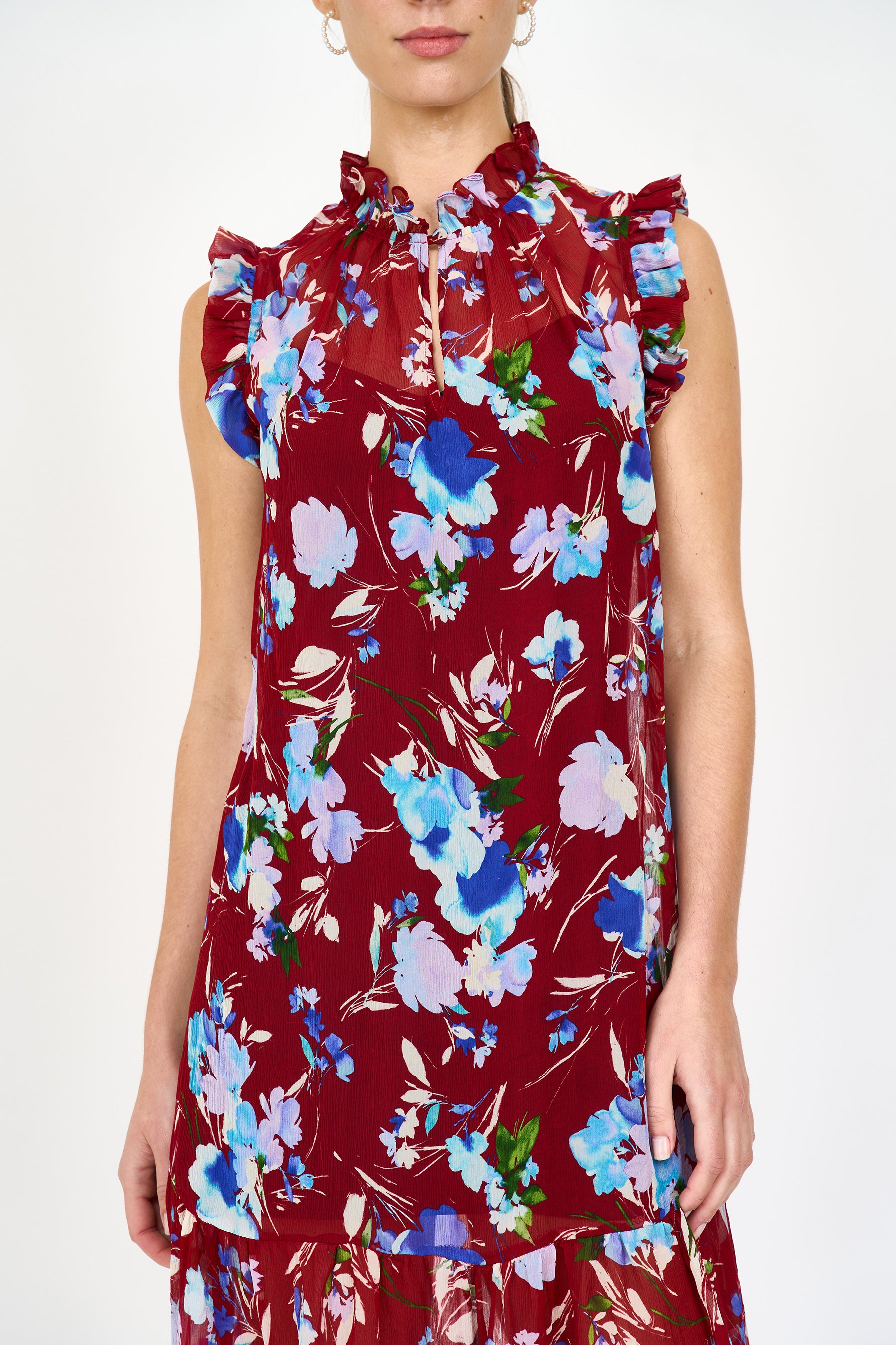 Willow Dress - Crimson Fleur