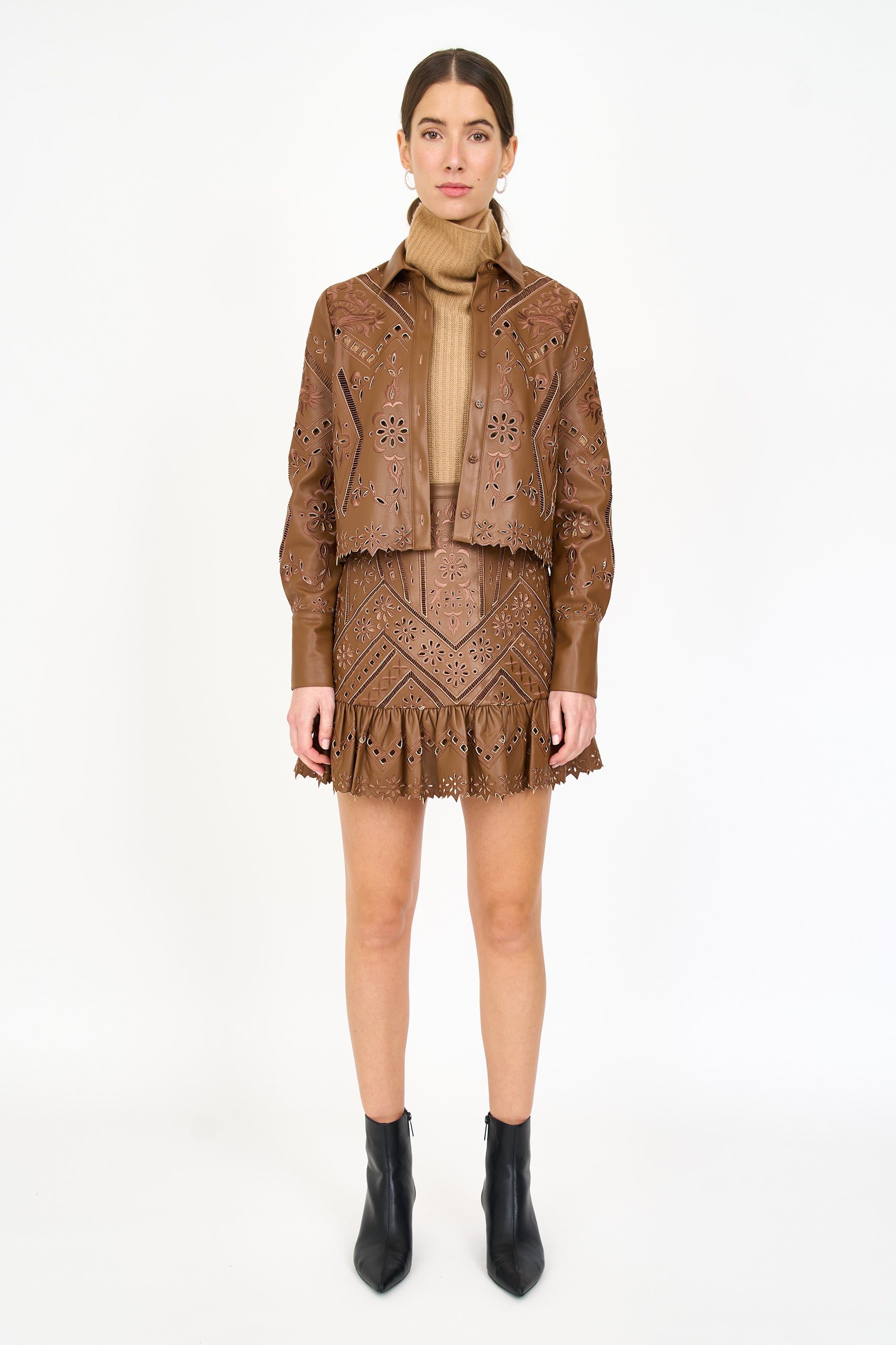 Ashley Skirt - Camel
