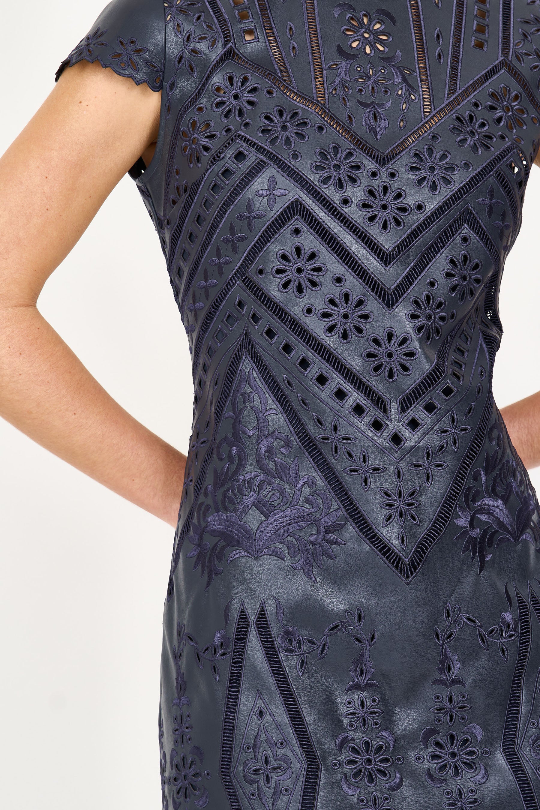 Carson Dress - Navy