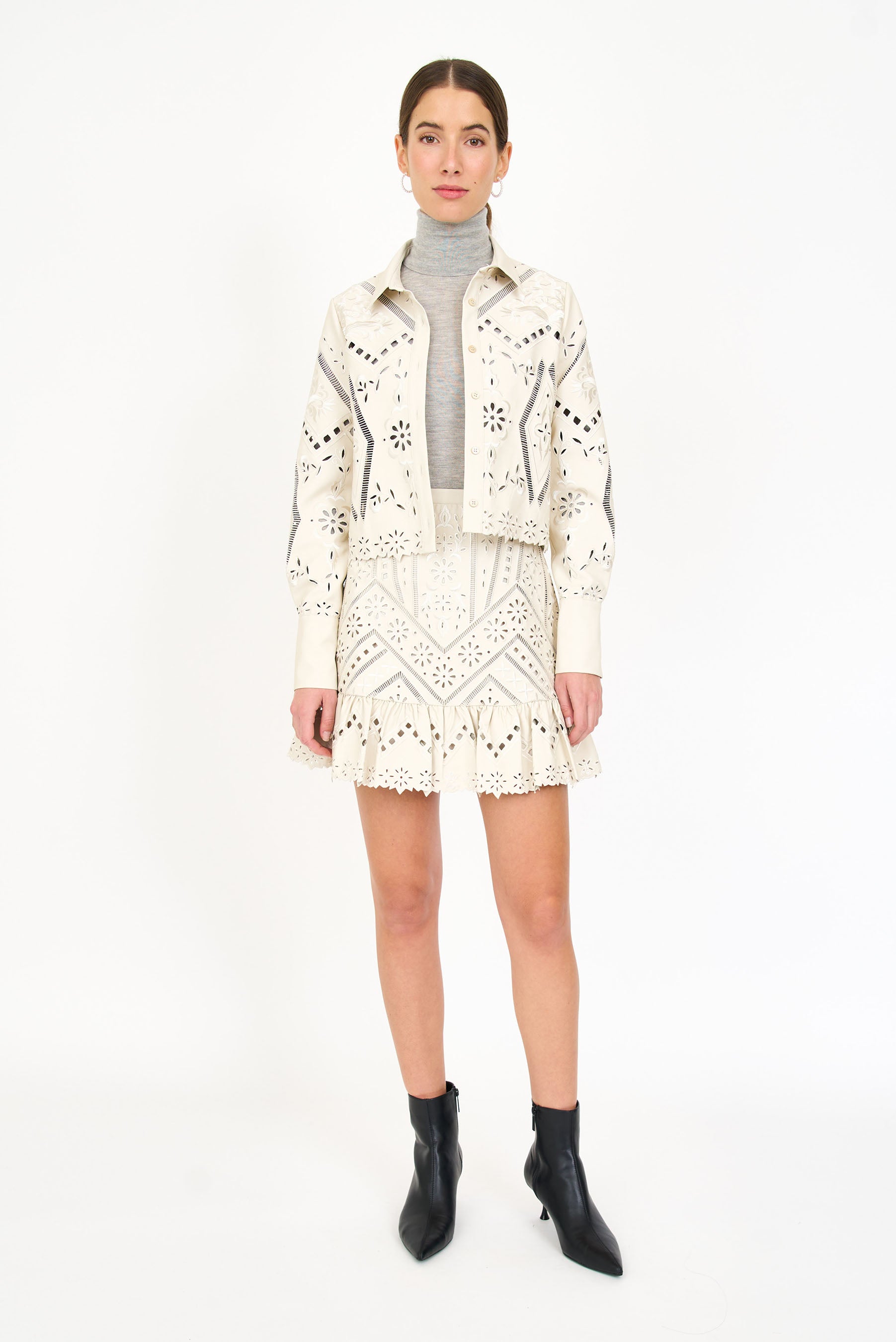 Ashley Skirt - Bone
