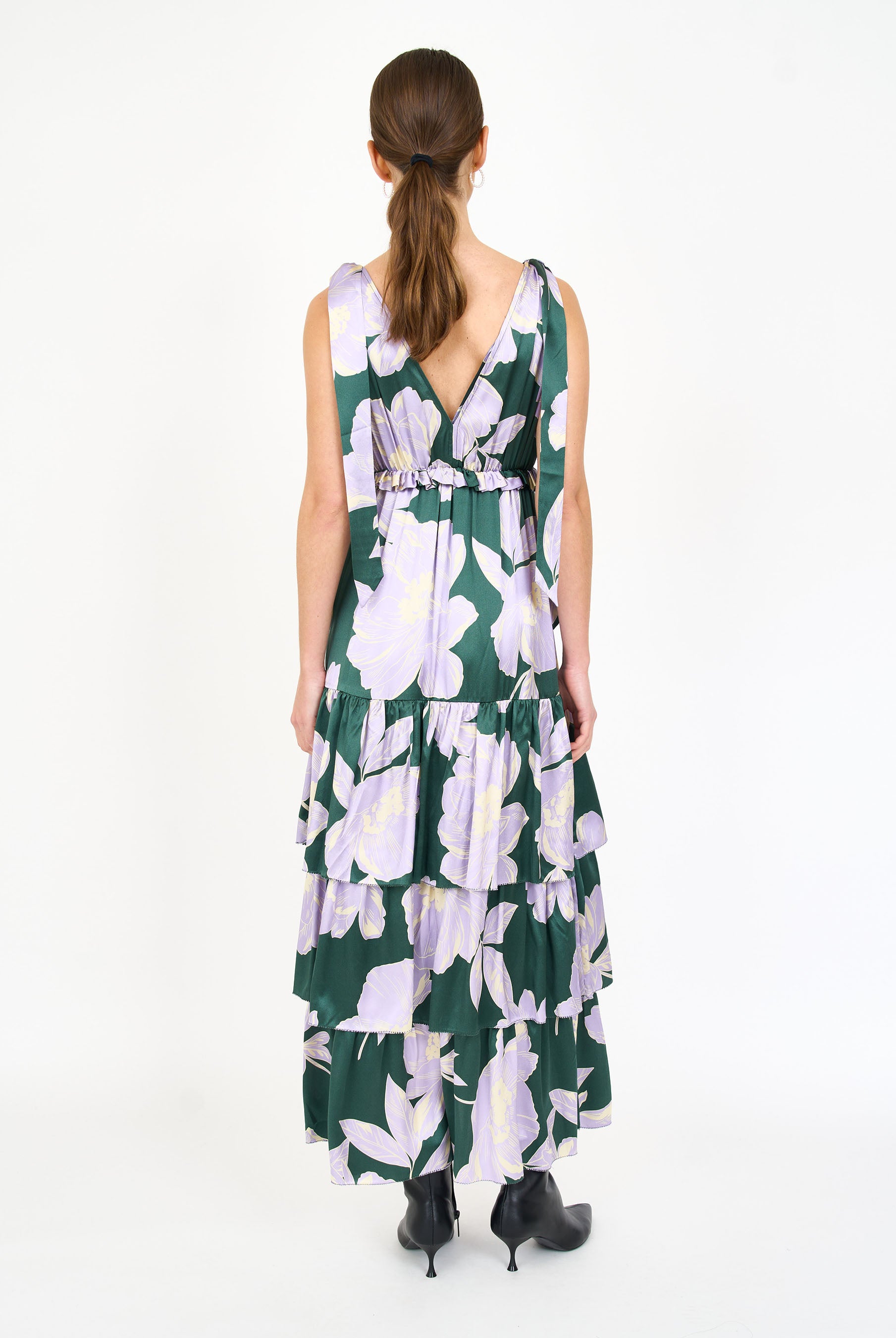 Alexa Dress - Green Blossom