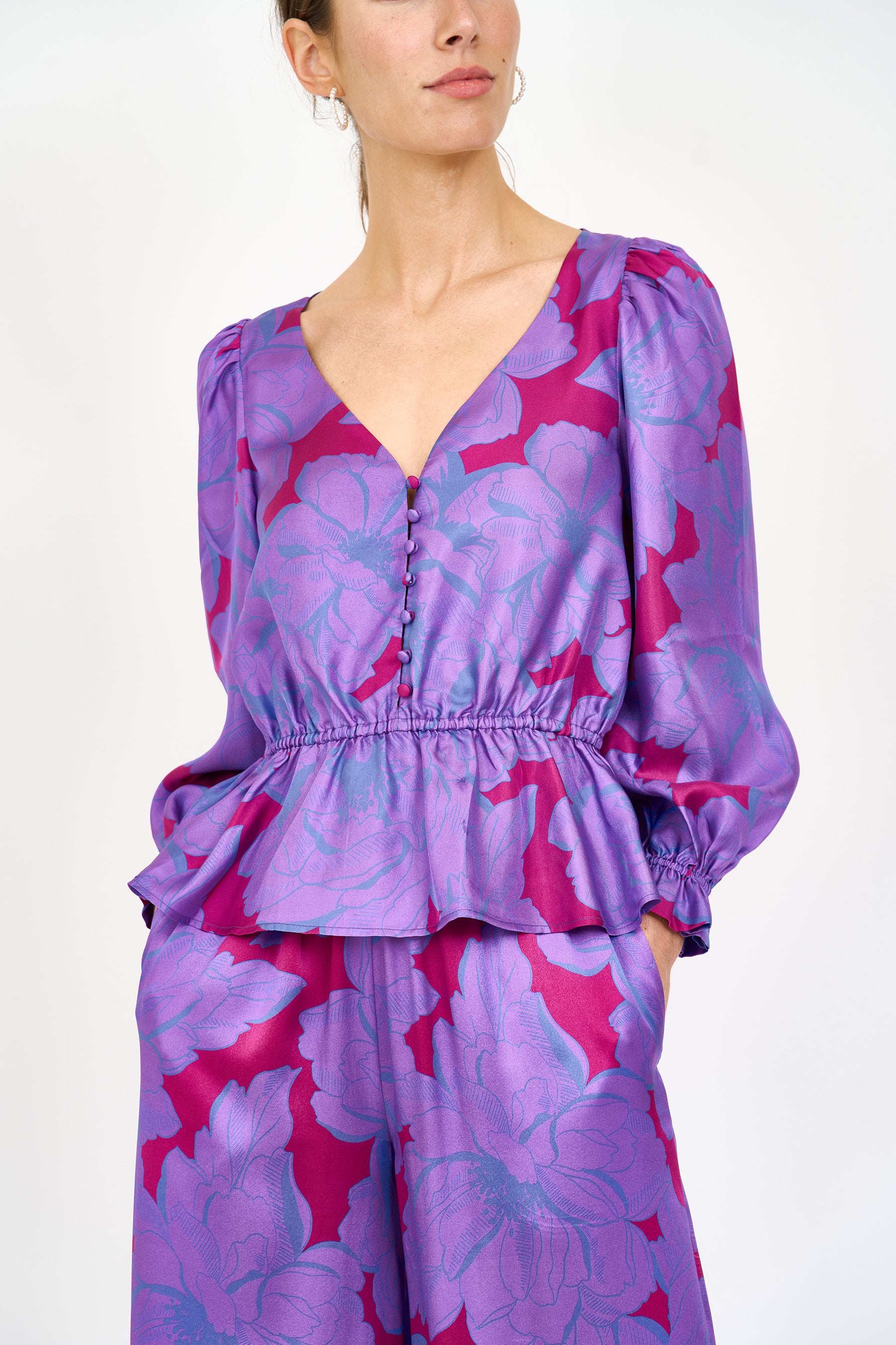 Bella Top - Vibrant Bloom
