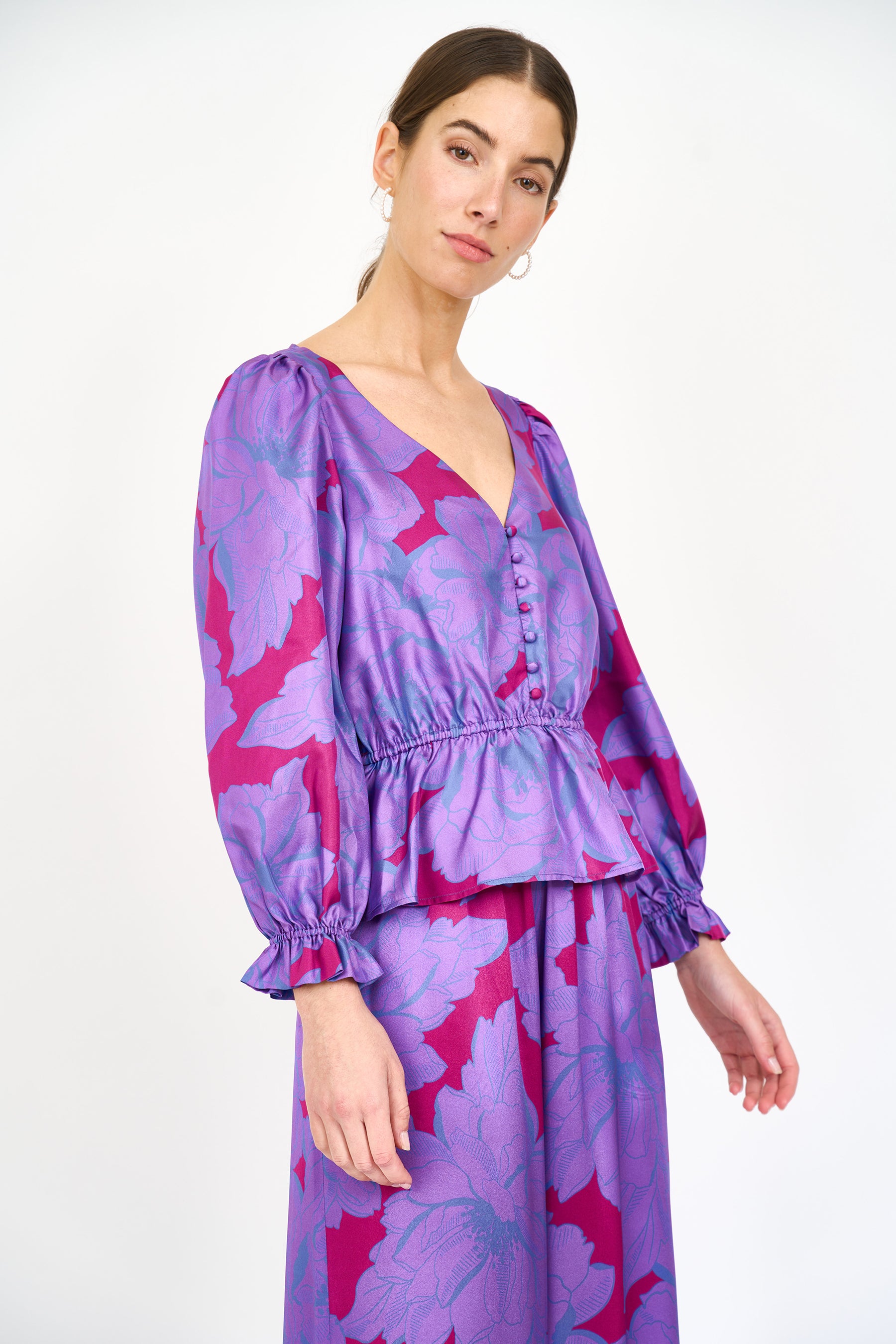 Bella Top - Vibrant Bloom