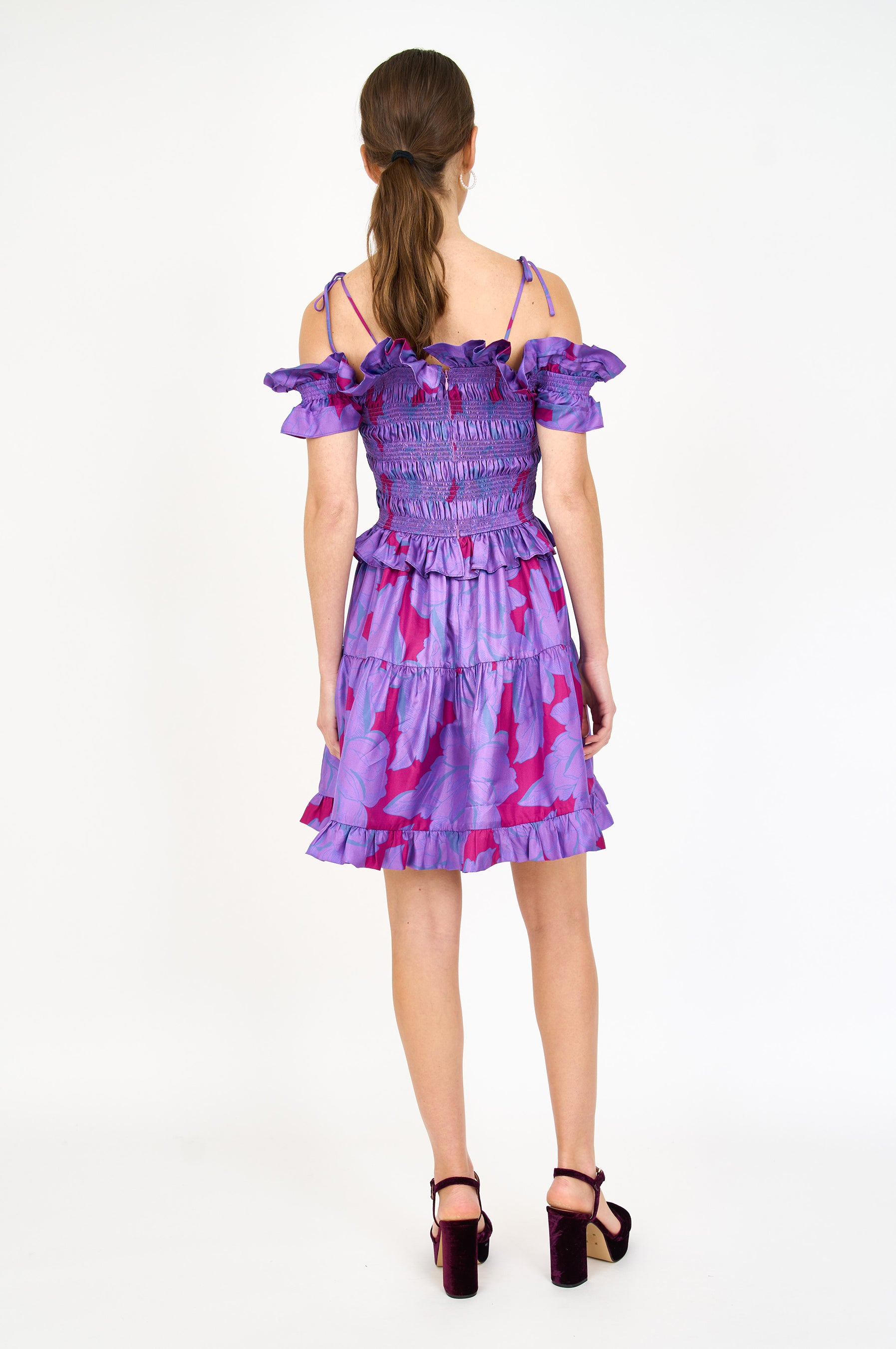 Carlotta Dress - Vibrant Bloom