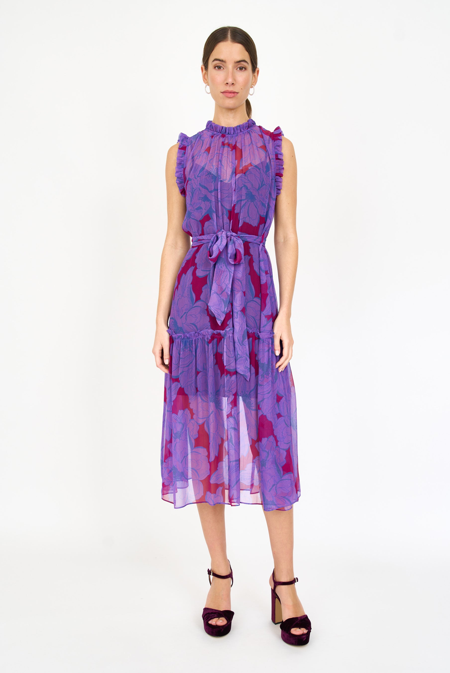 Gemma Dress - Vibrant Bloom