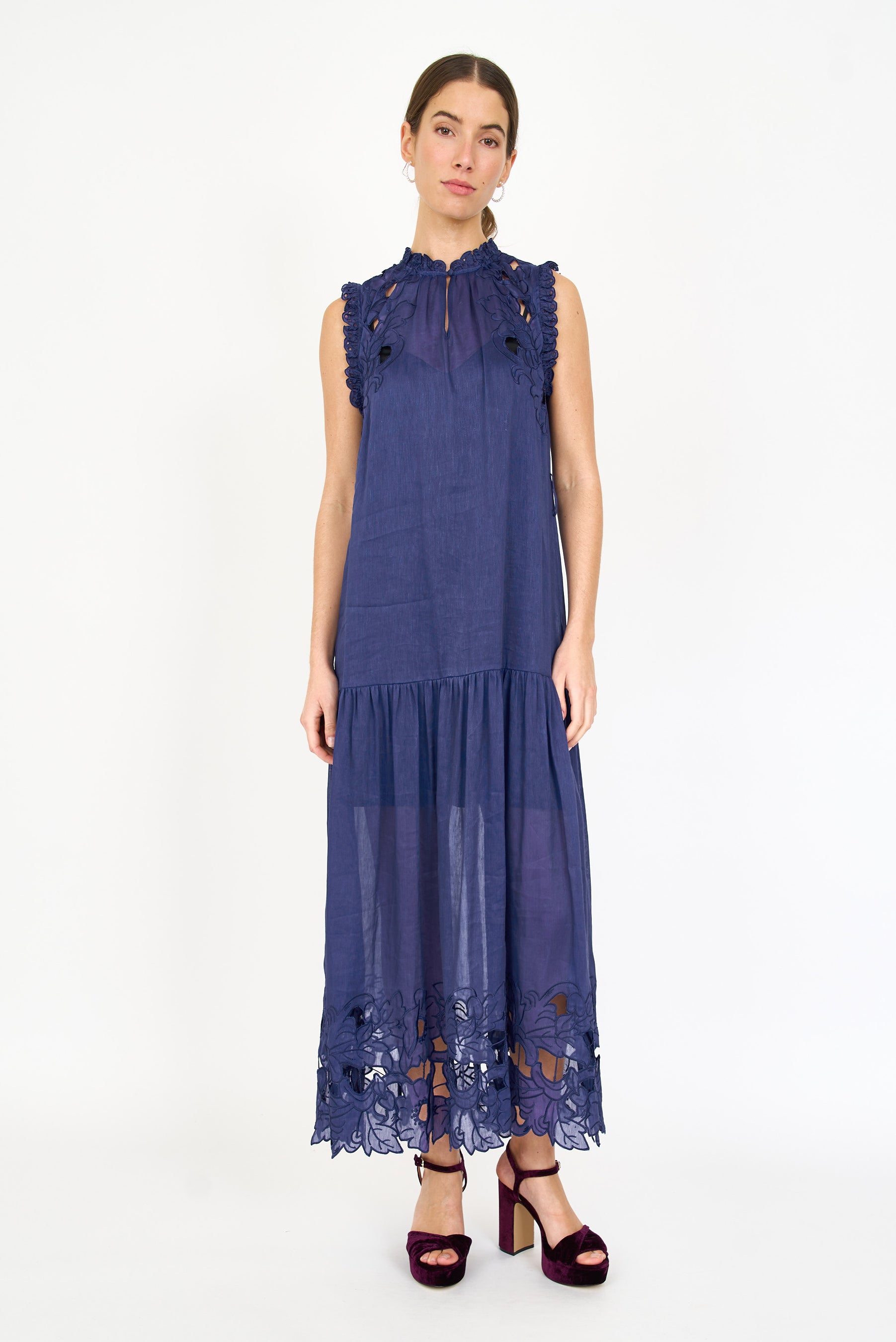 Gemma Dress - Royal Blue