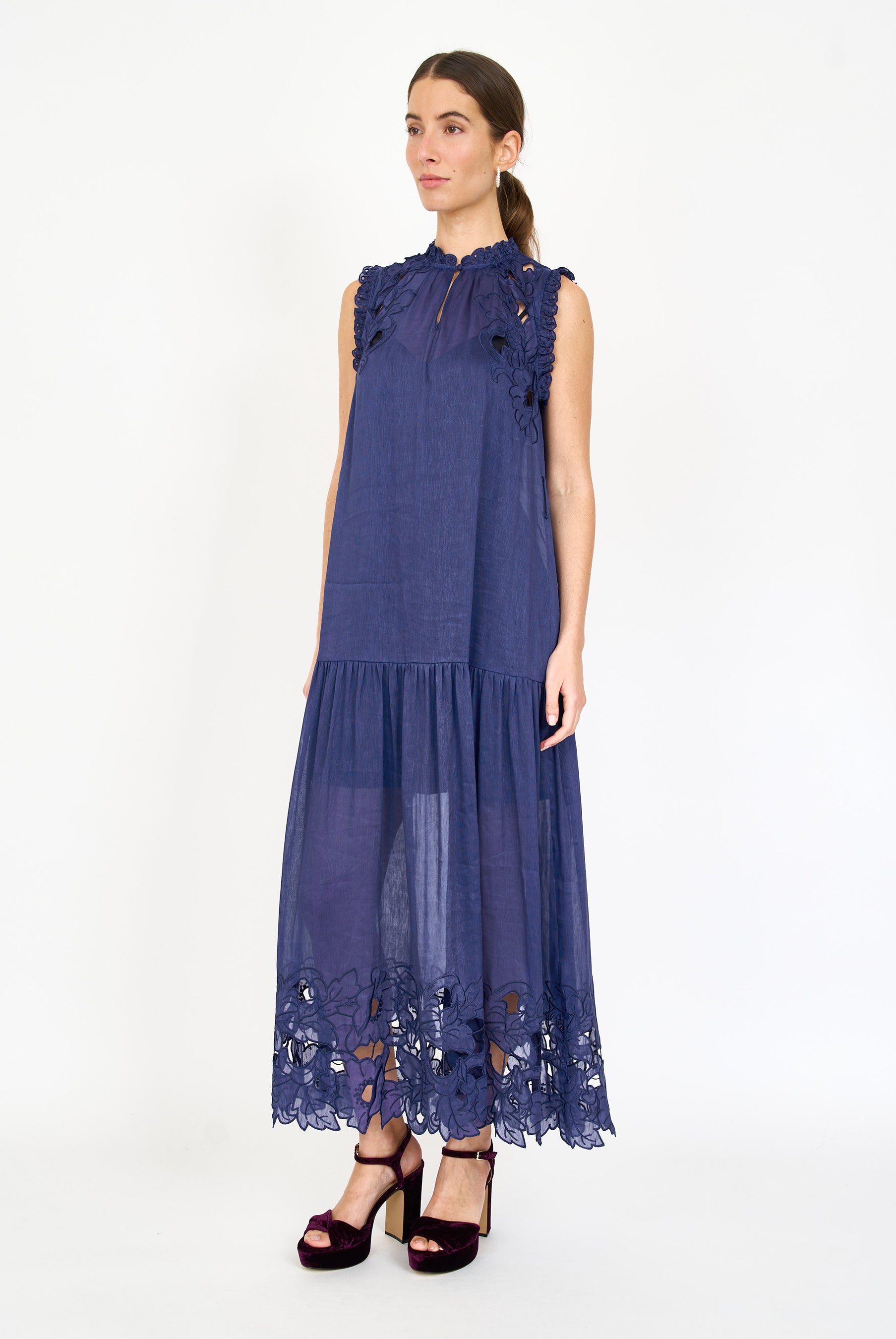 Gemma Dress - Royal Blue