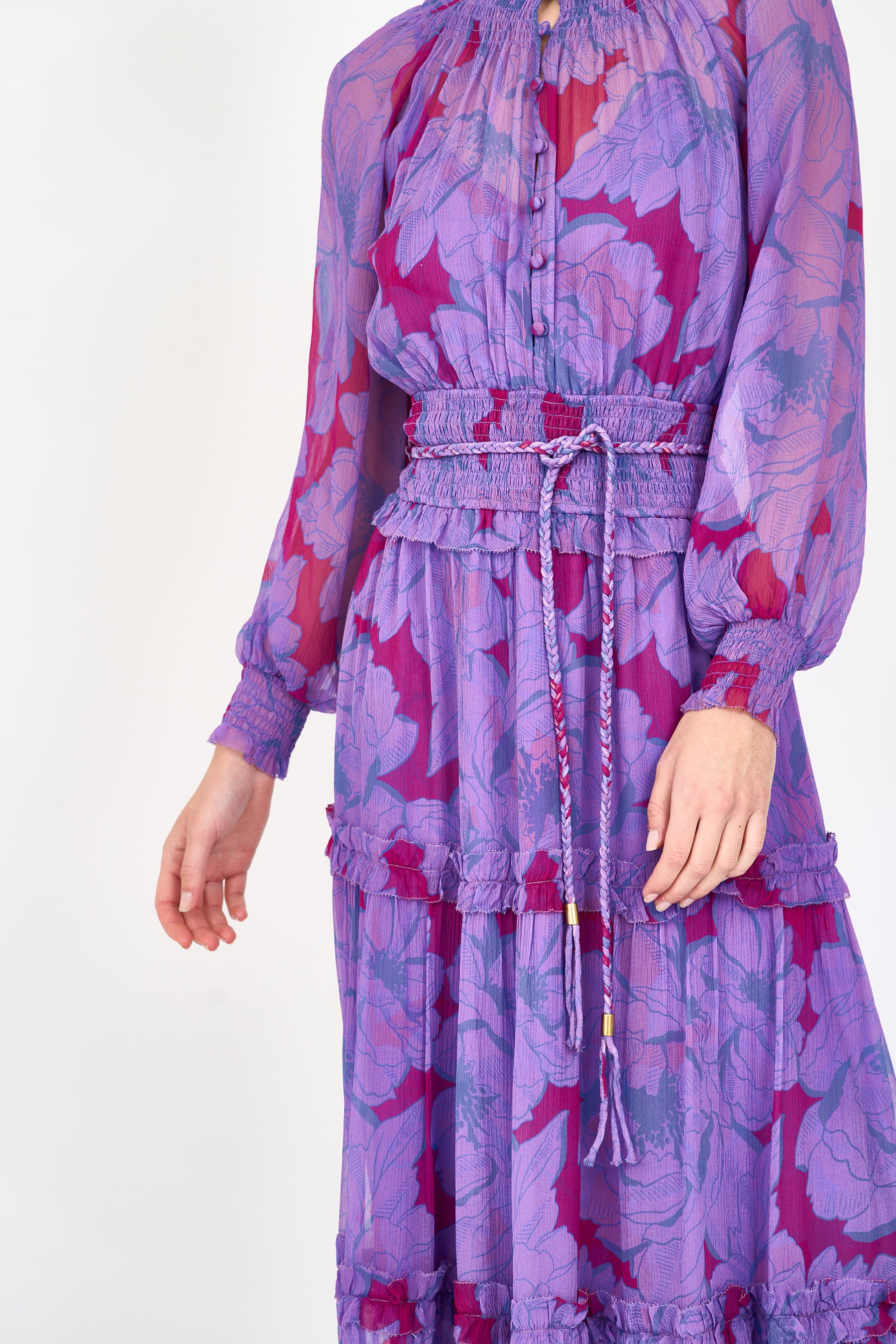 Florence Dress - Vibrant Bloom