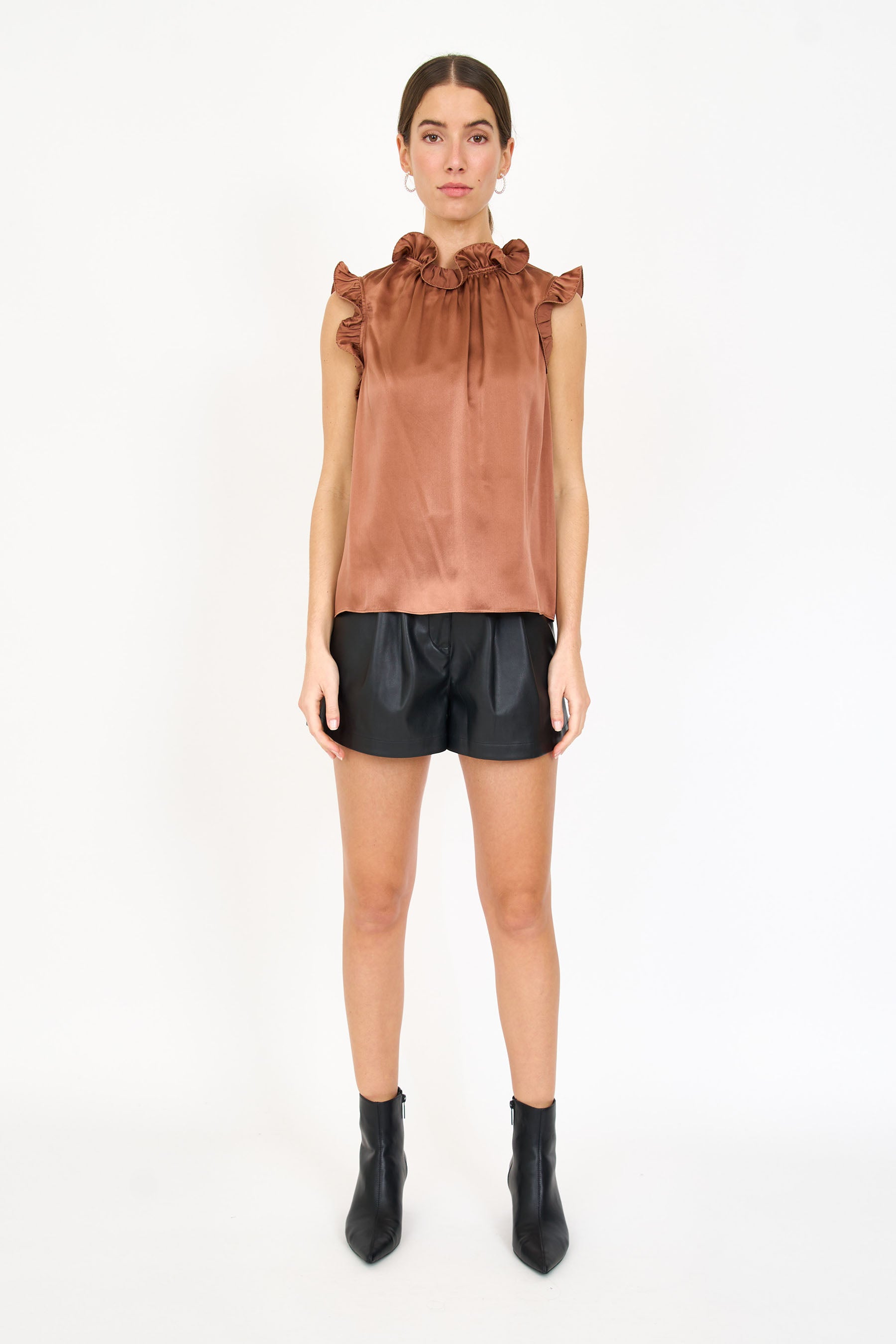 Renee Blouse - Rust