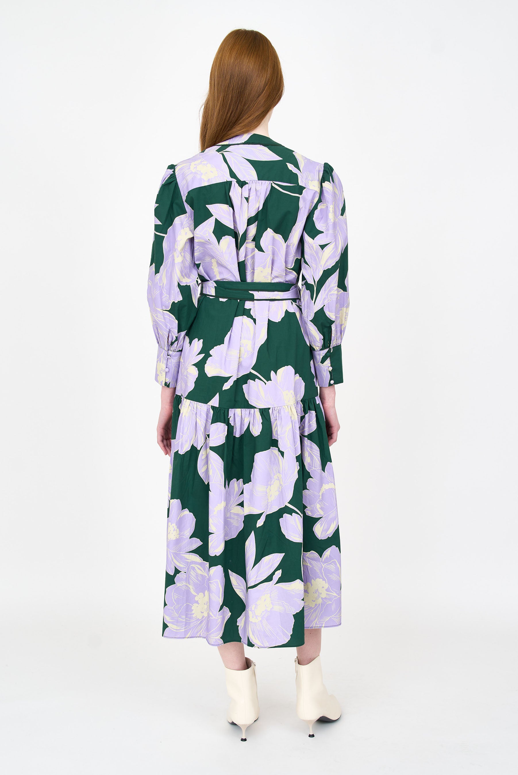Layla Dress - Green Blossom