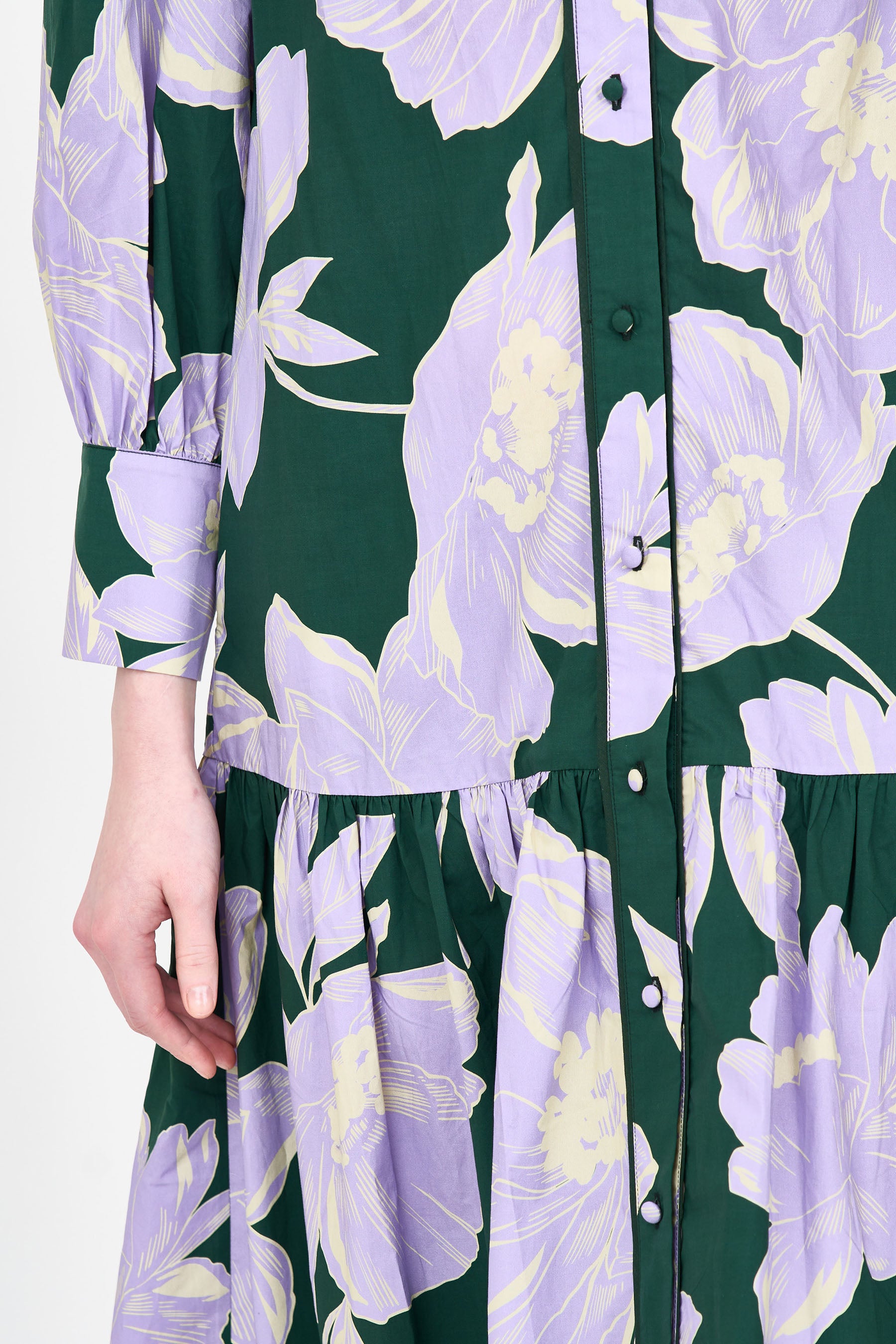 Layla Dress - Green Blossom