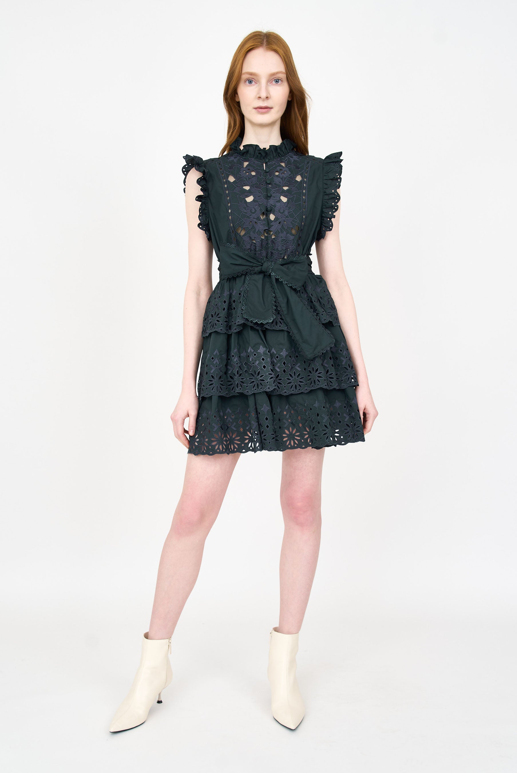 Siena Dress - Evergreen