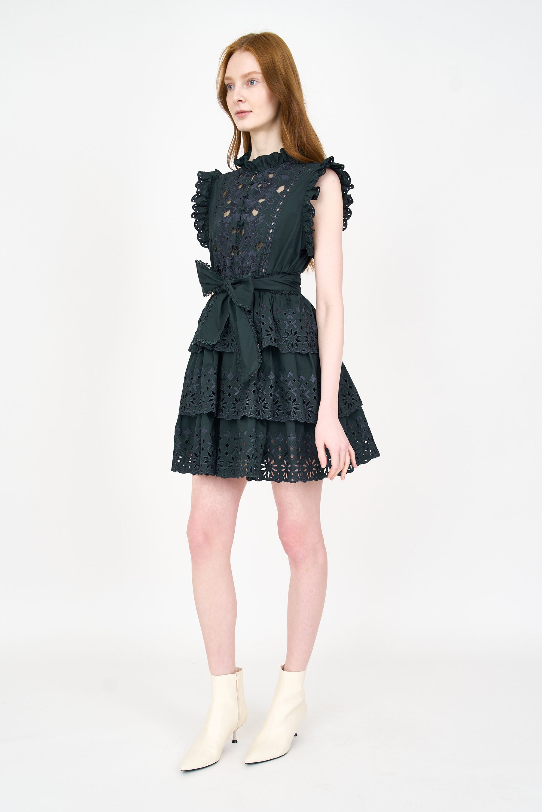 Siena Dress - Evergreen