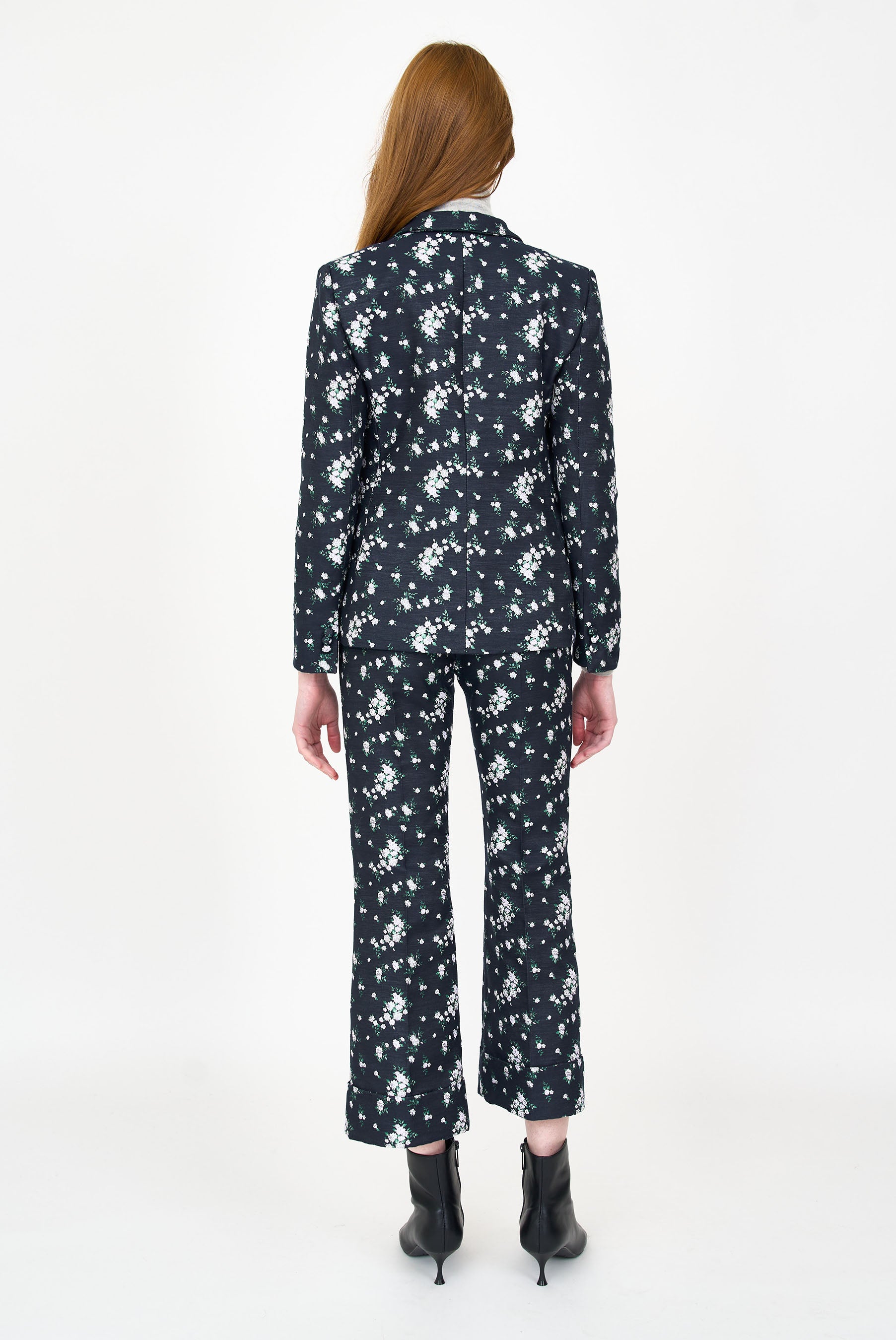 Charlotte Blazer - Floral Jacquard