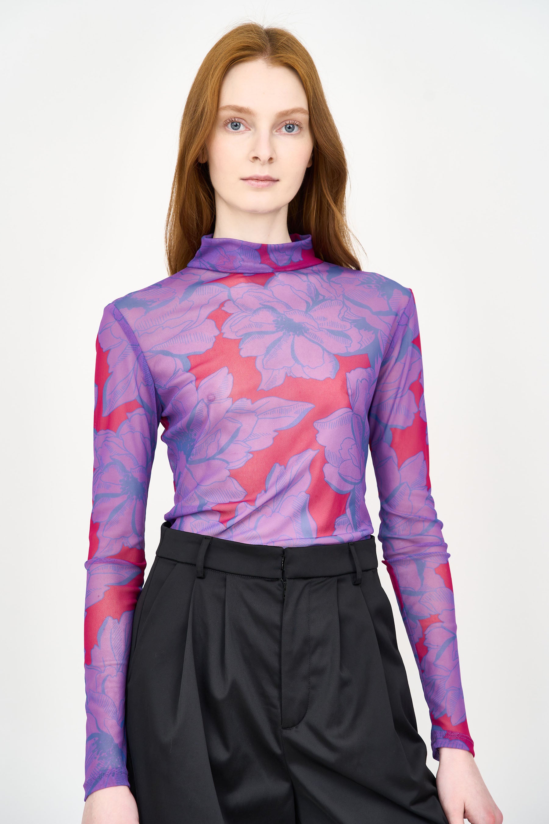 Gina Top - Vibrant Bloom