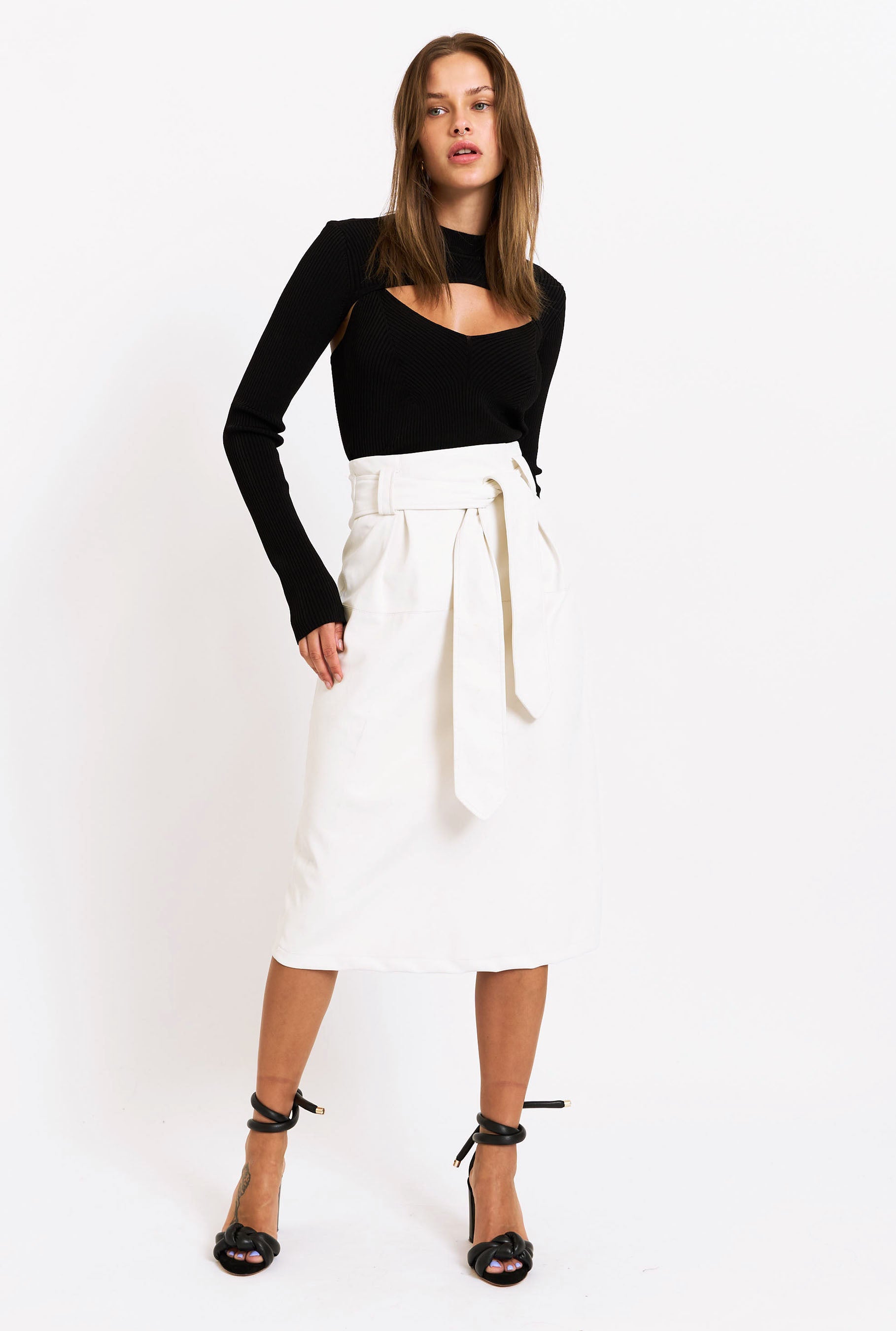 Paola Skirt- Bone