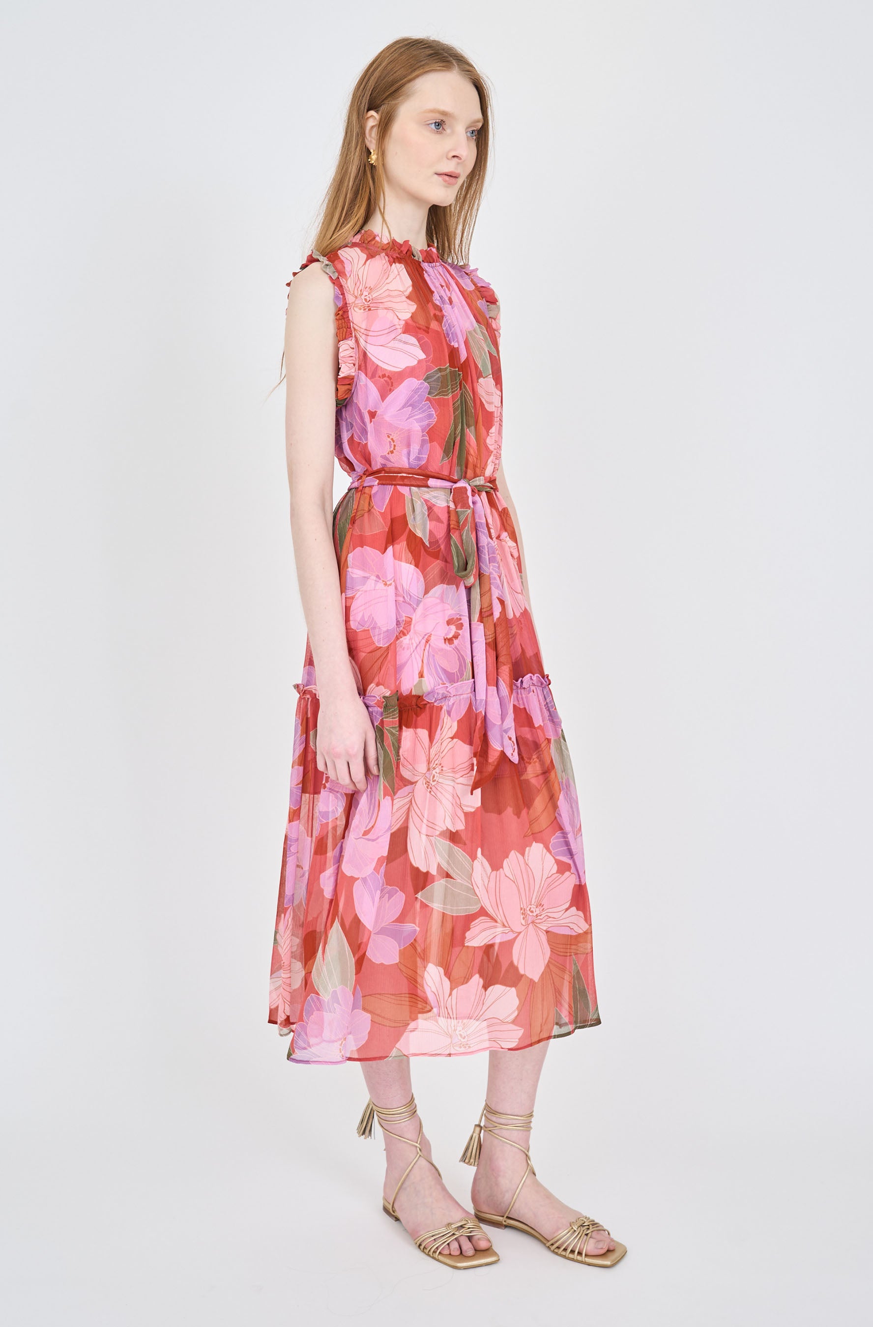 Gemma Dress - Hibiscus