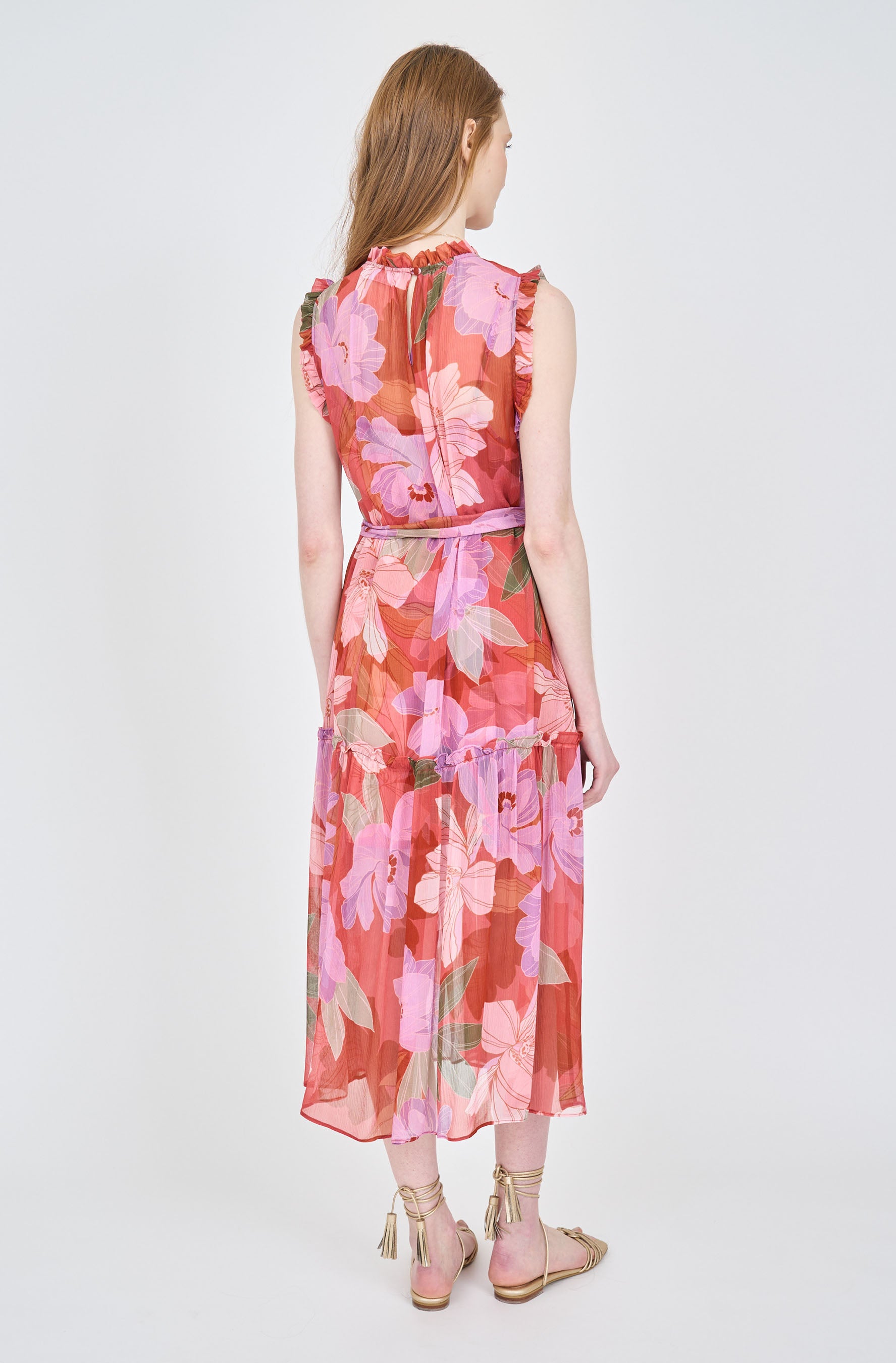 Gemma Dress - Hibiscus