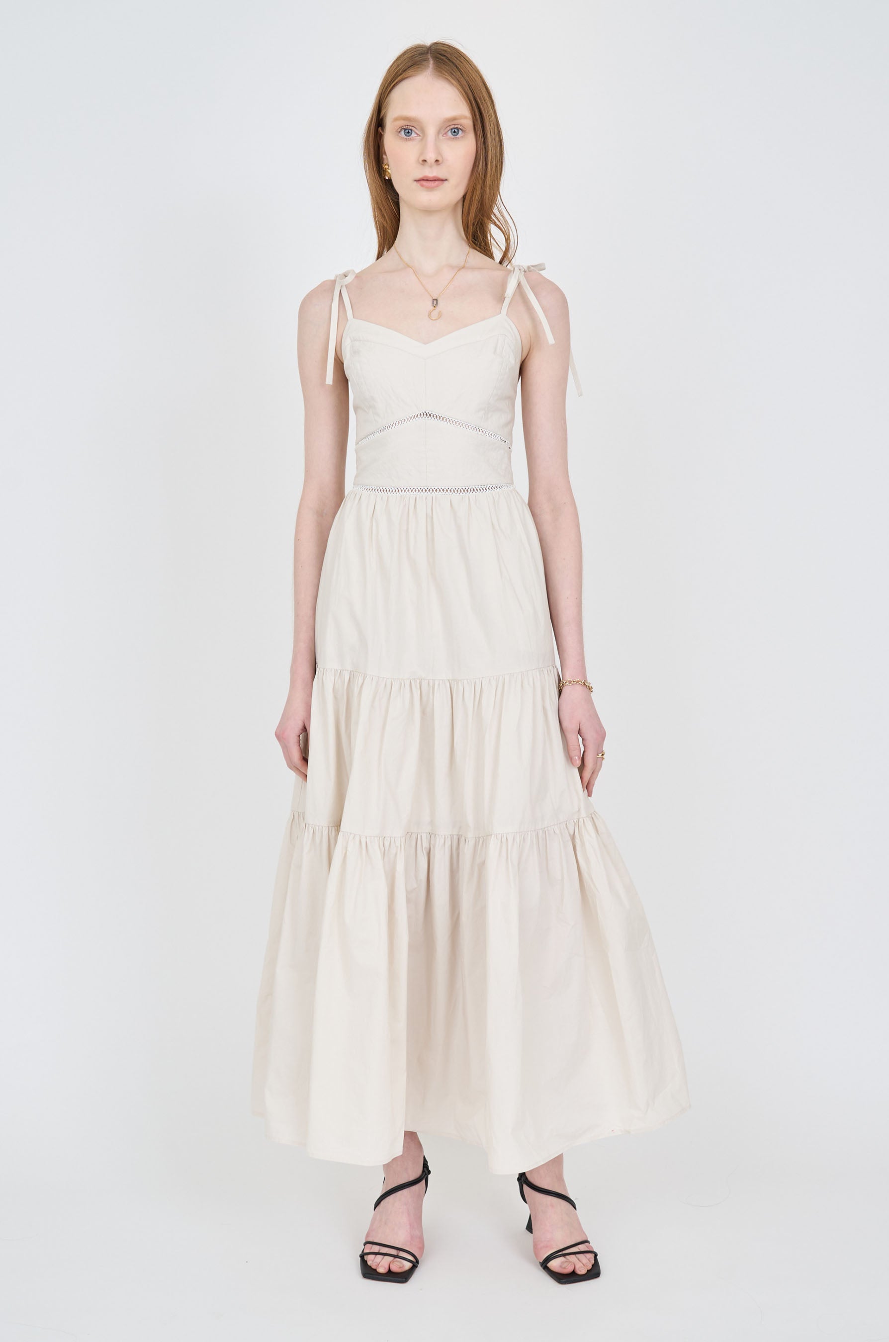 Mira Dress - Ecru