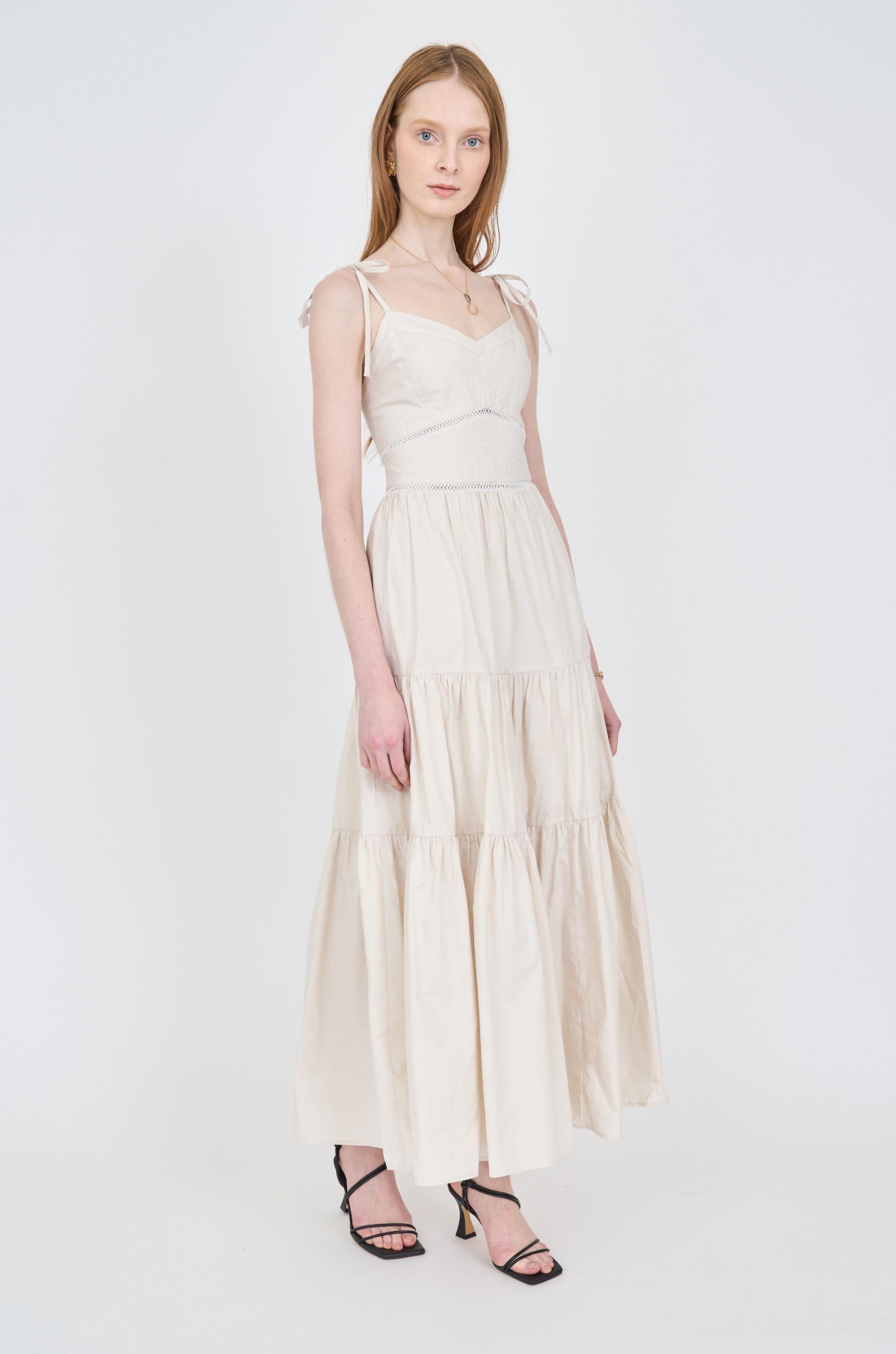Mira Dress - Ecru