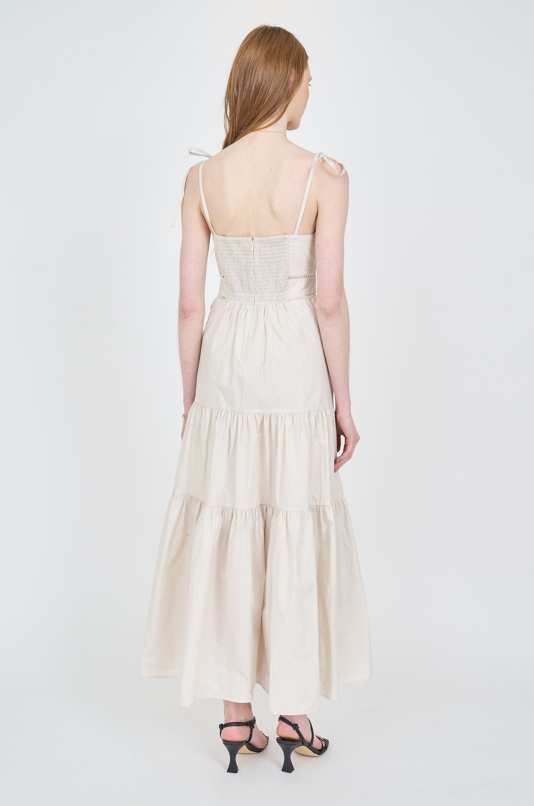 Mira Dress - Ecru