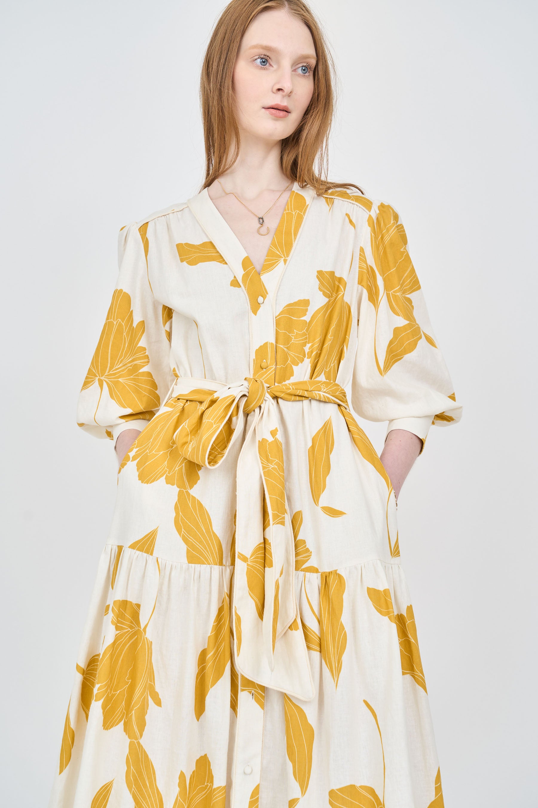 Layla Dress - Marigold