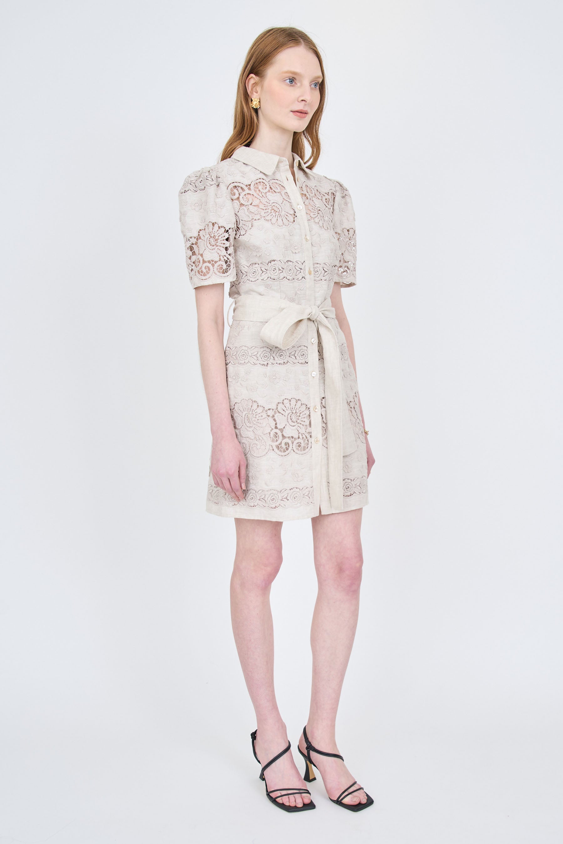 Valencia Dress - Khaki